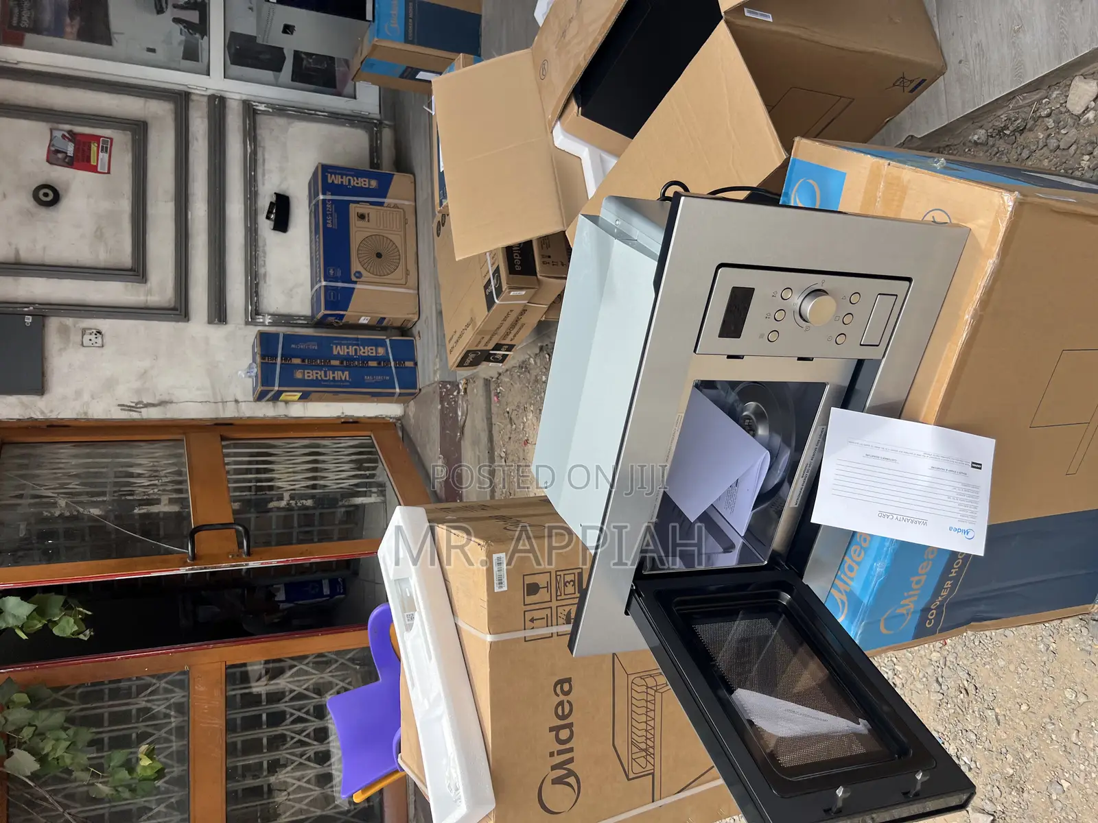 Order Unique Midea Am717bs7 Built in Microwave(Gray) 