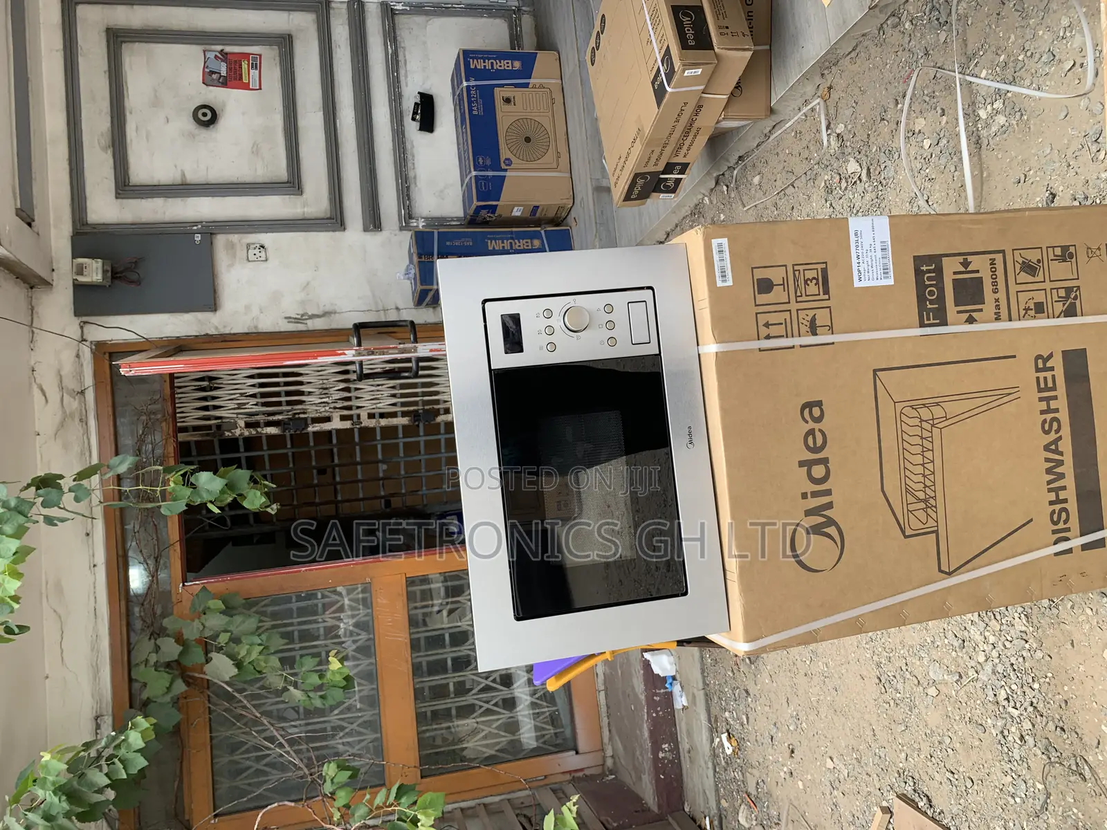 Kindly Buy Midea Electric 17 Liters Grey Inbuilt Am717bs7 Microwave