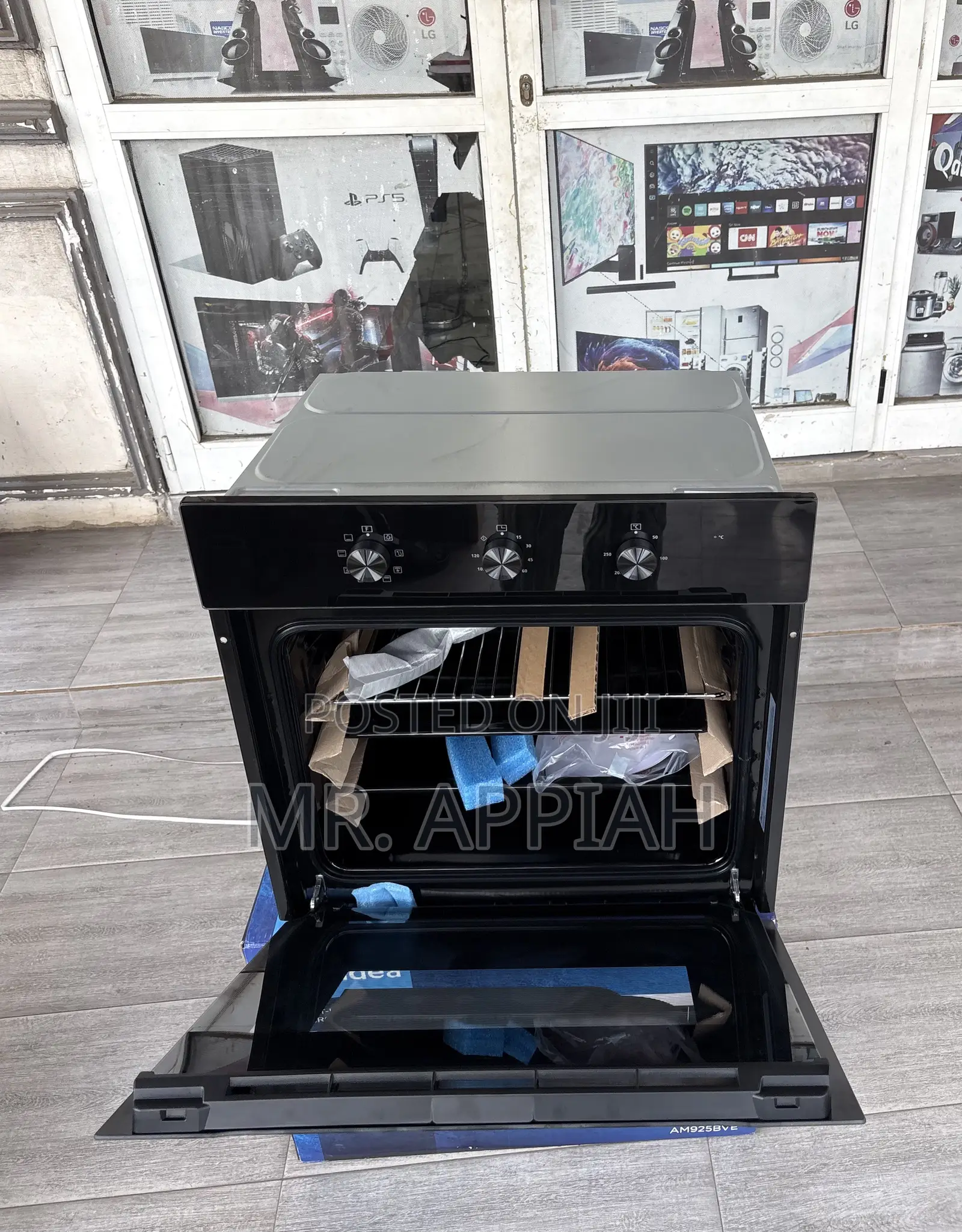Lovely Design Midea 65m80m1-004bk 60cm Built in Oven(Black) 
