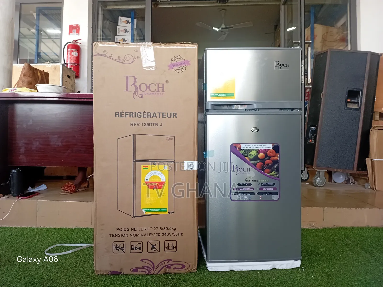 Roch 125dtn Fridge – Strong Cooling Compact Design95l