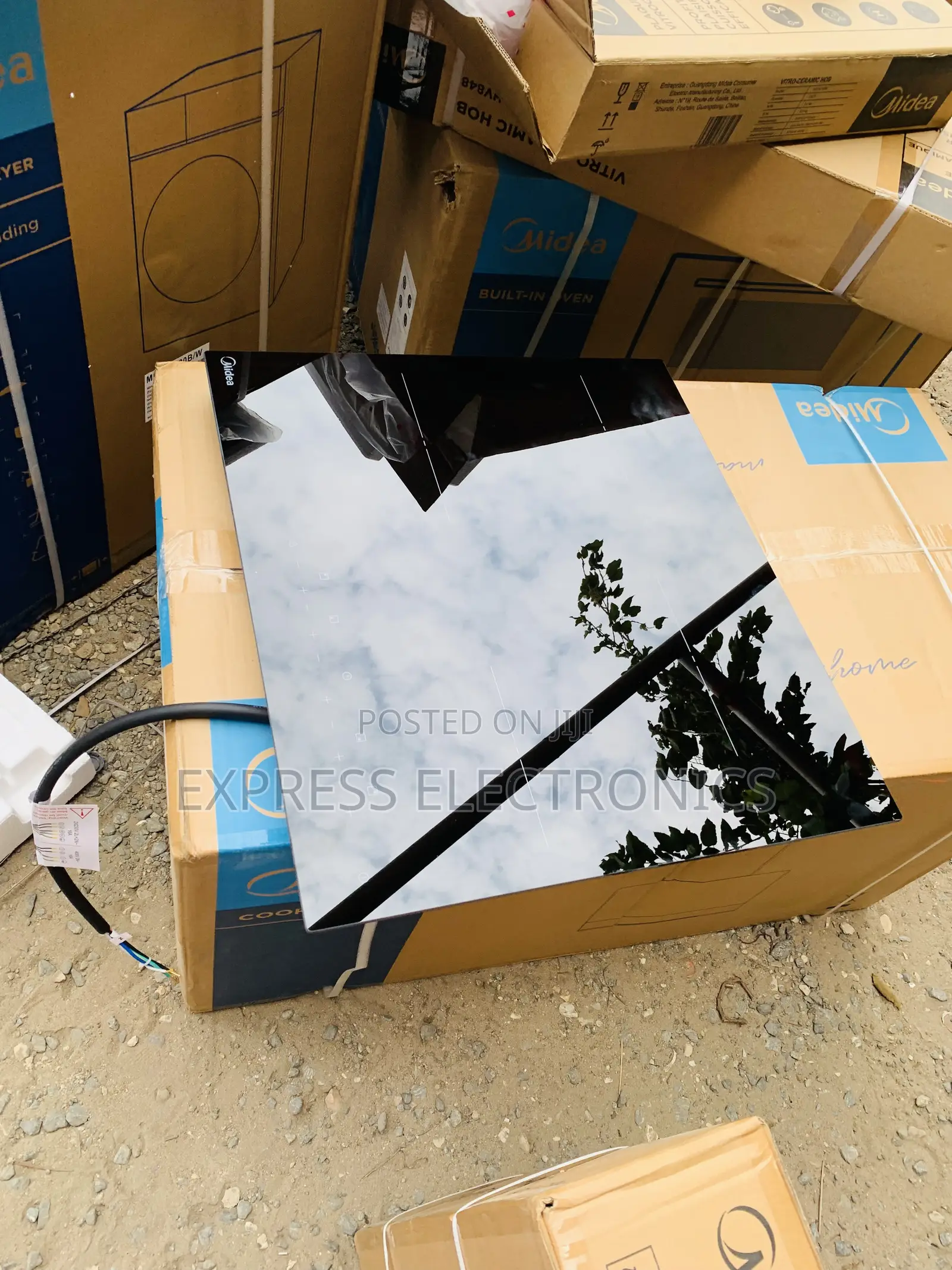 Mewly Sealed in Box Midea 4hob Electric Built in Cooker