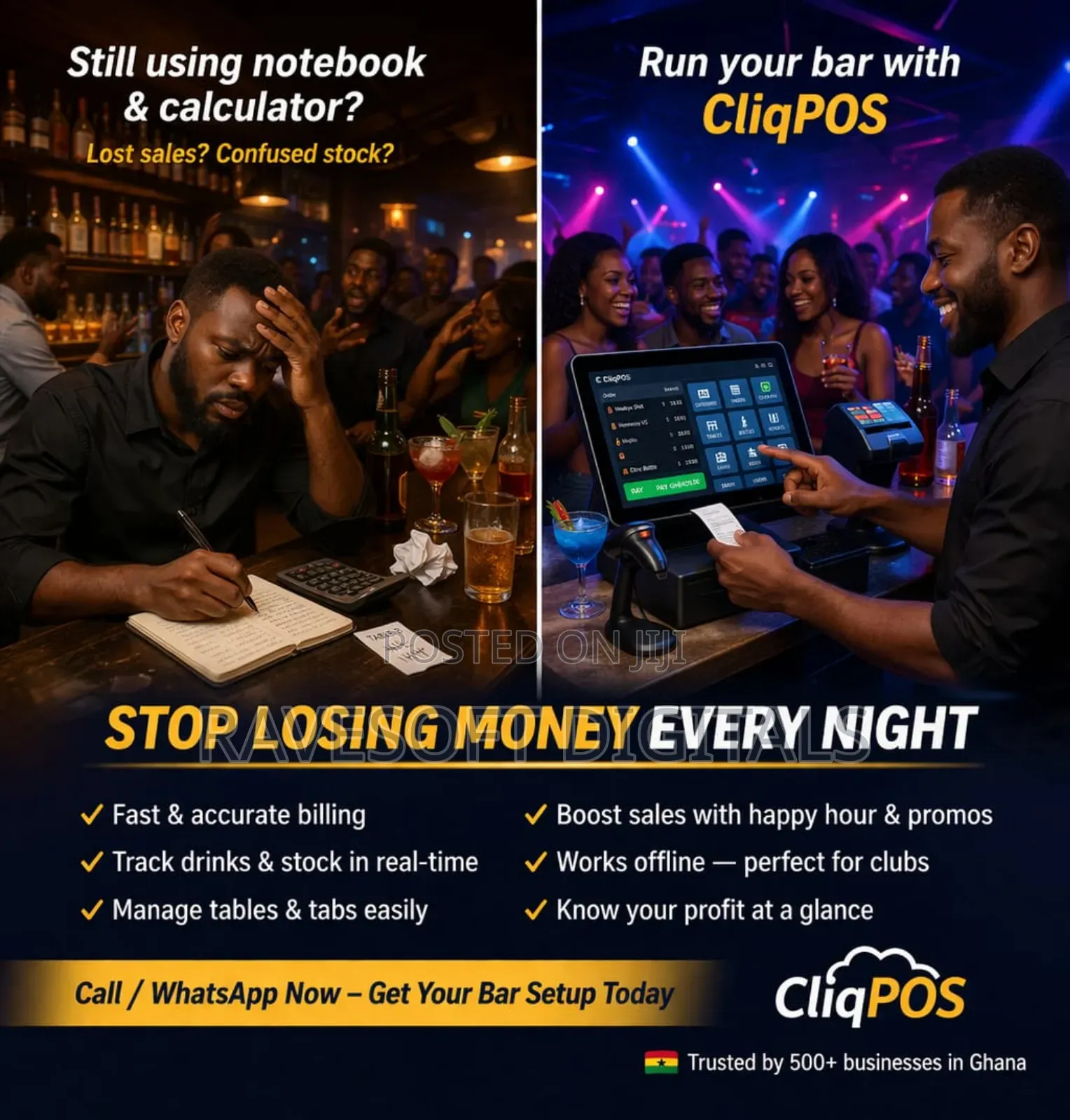 Bar Lounge Pos Software Ghana – Cliqpos