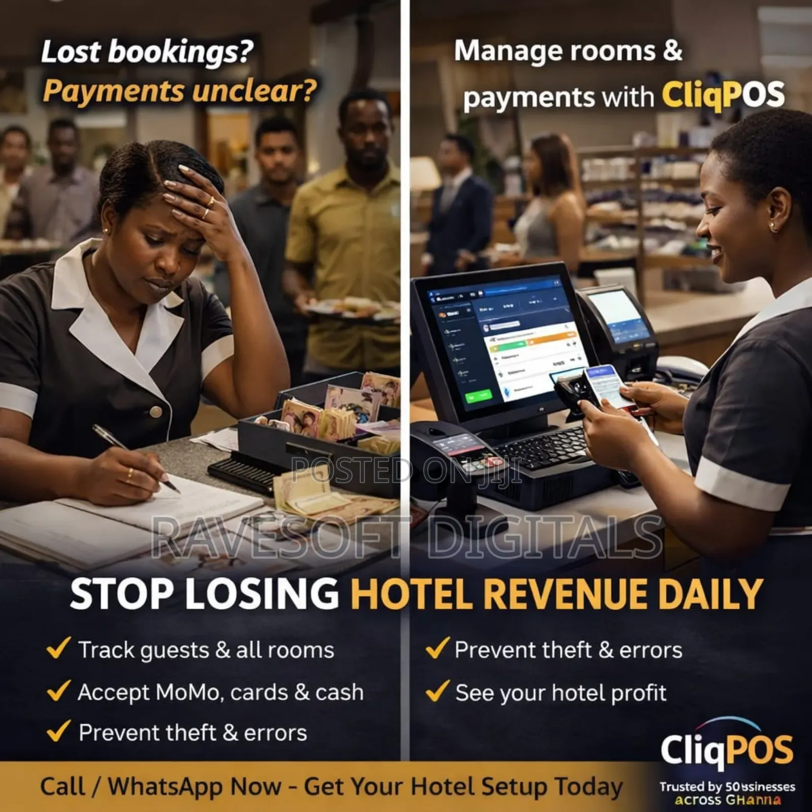 Hotel Guesthouse Pos Management Software Ghana – Cliqpos
