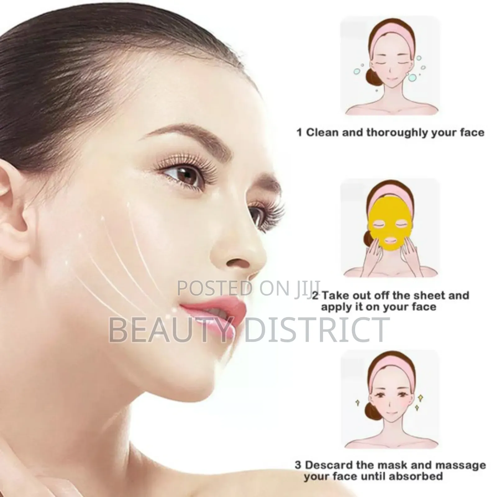 Gold Collagen Face Mask