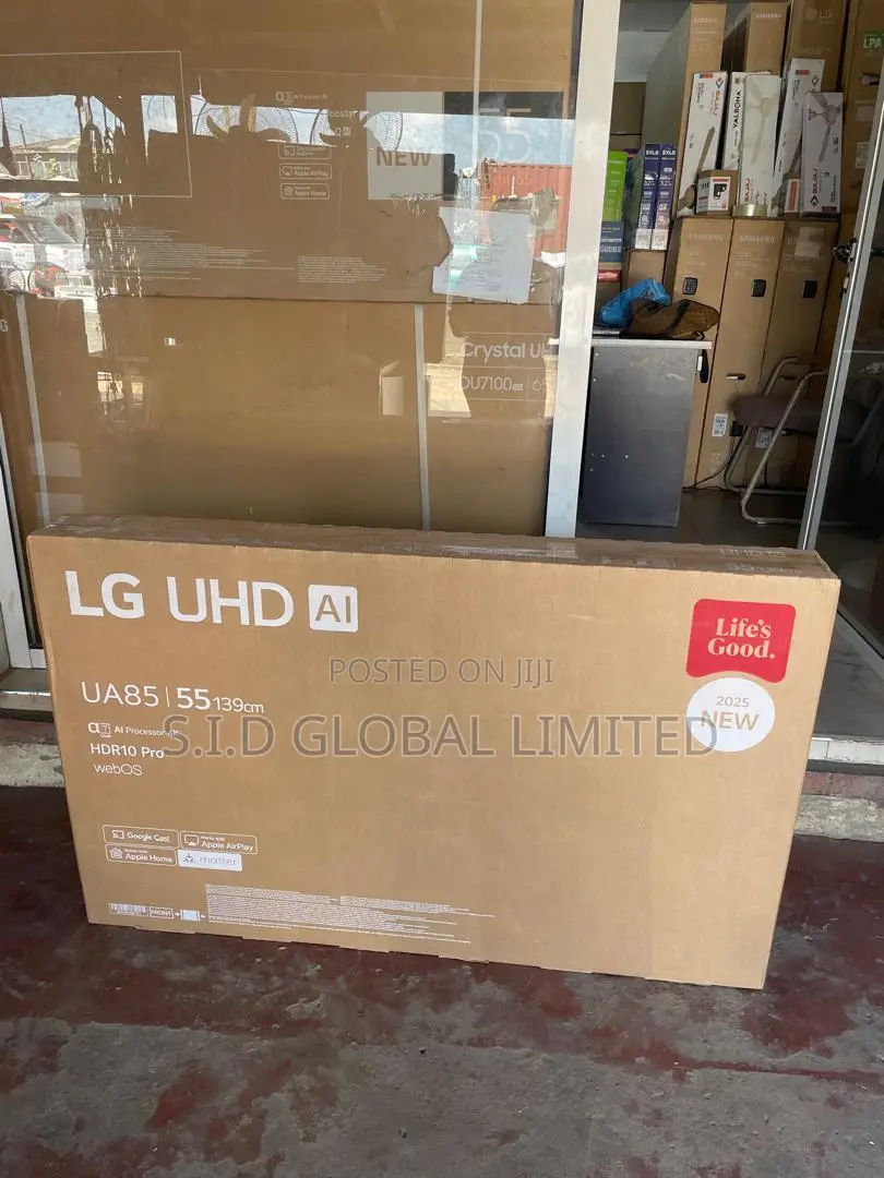 Lg 55" Smart Tv With Voice Controlled Entertainment