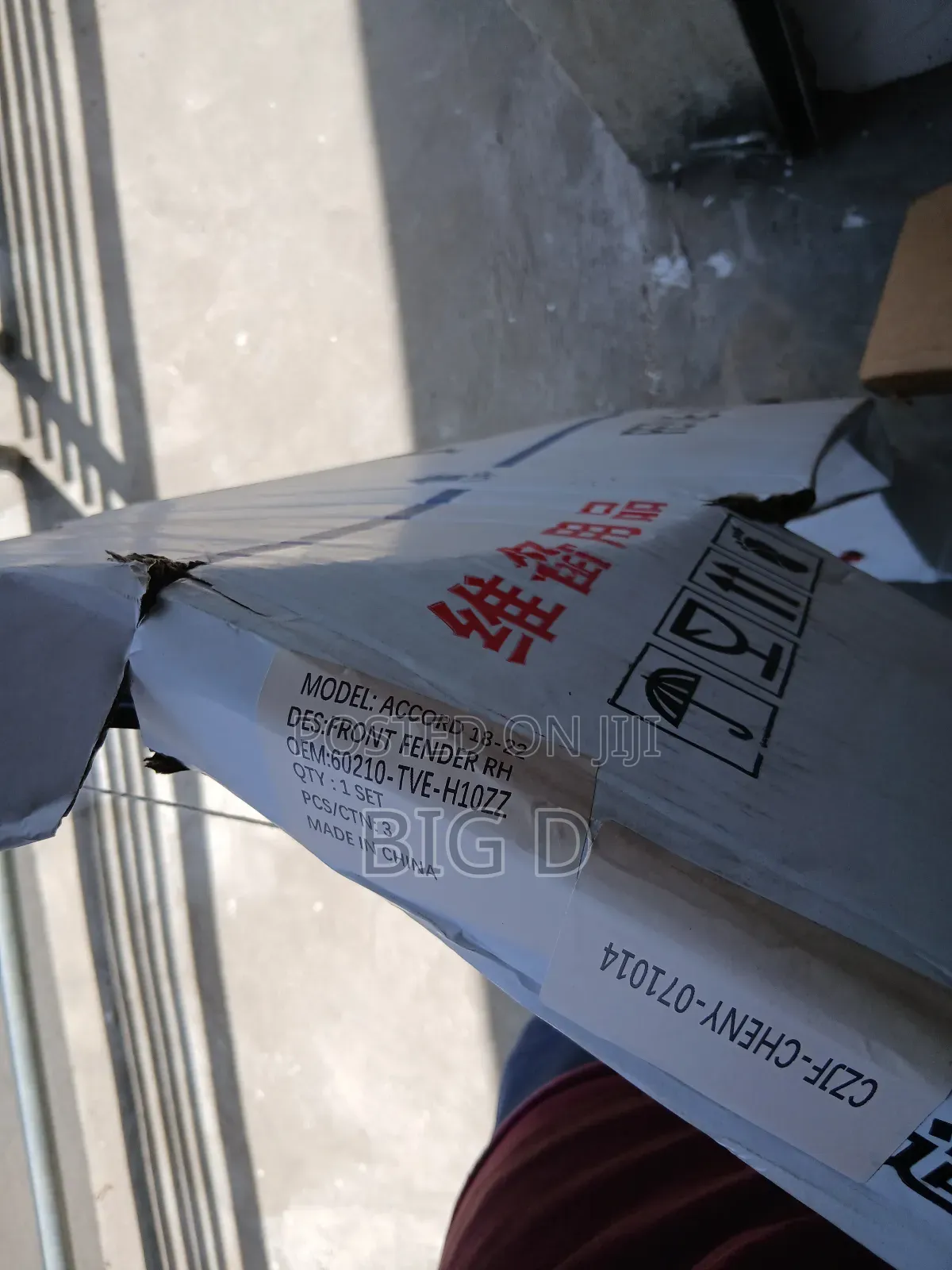 Honda Accord 2018 to 2022 Fender Pair