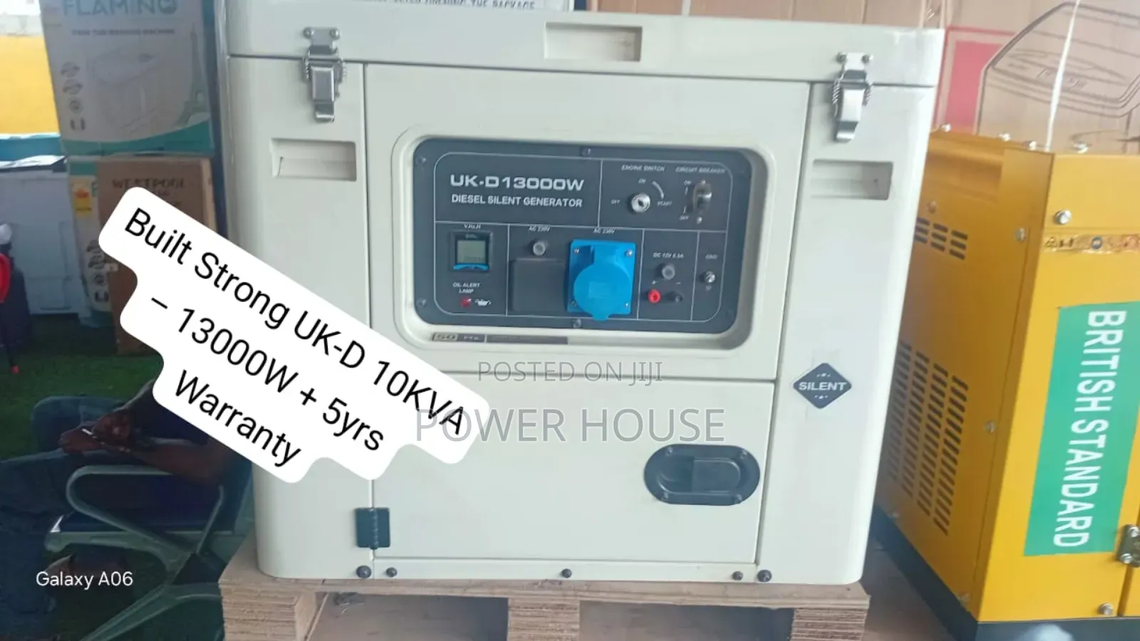 10kva Uk-D Diesel Generator 13000w – Reliable 10kva, 5yrs Warranty