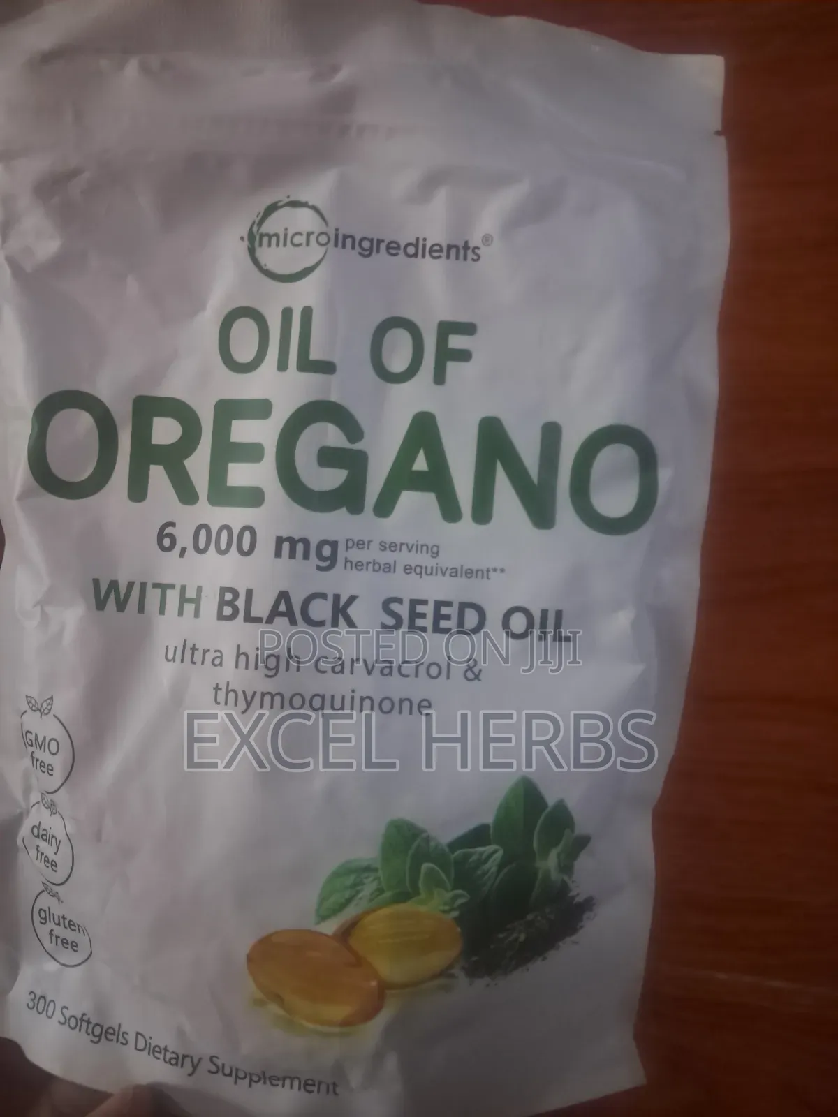 Oregano Oil With Black Seed Oil