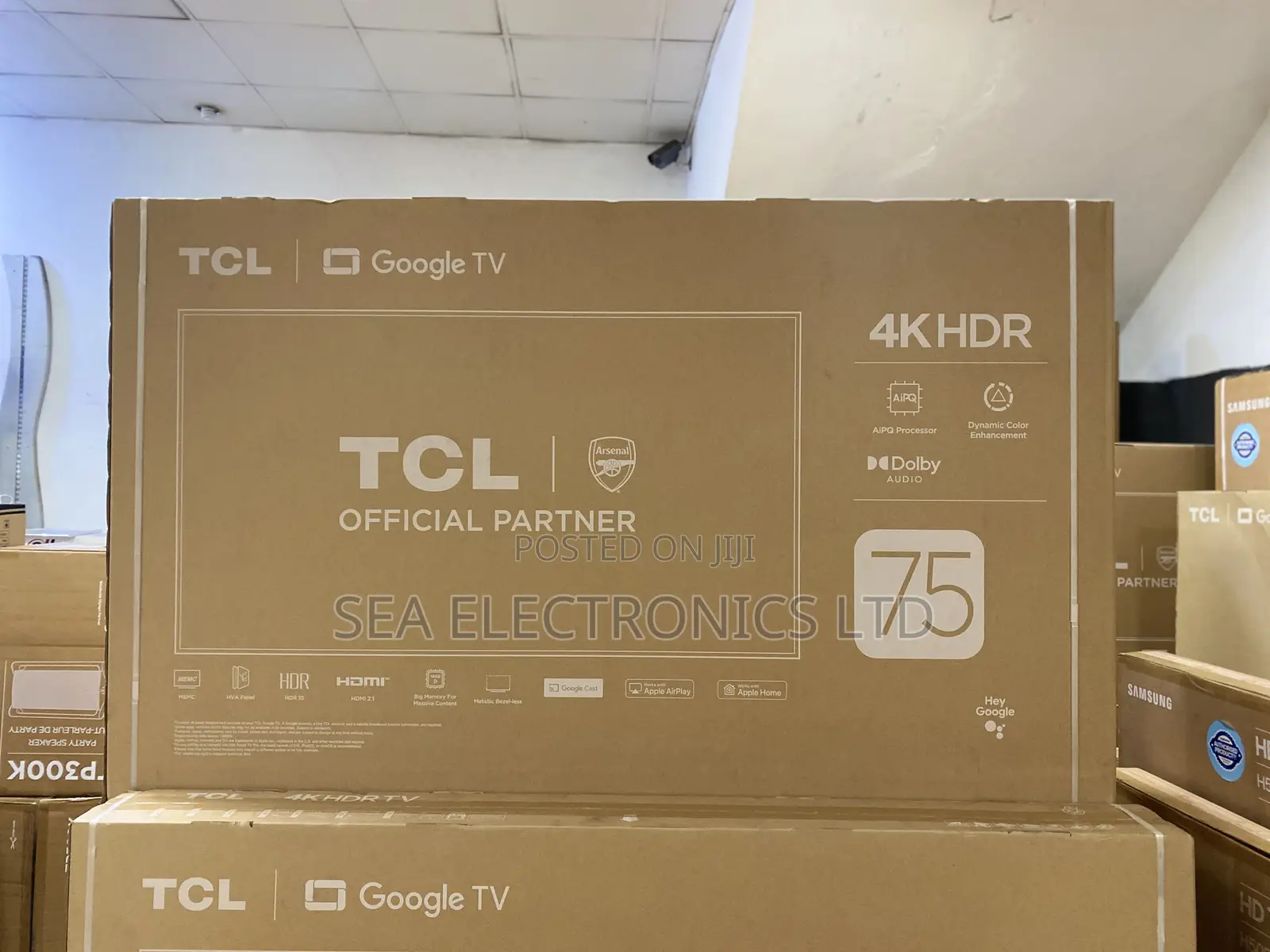 TCL 75p6k-Uk 75" Smart Ultra Hd HDR Led Tv