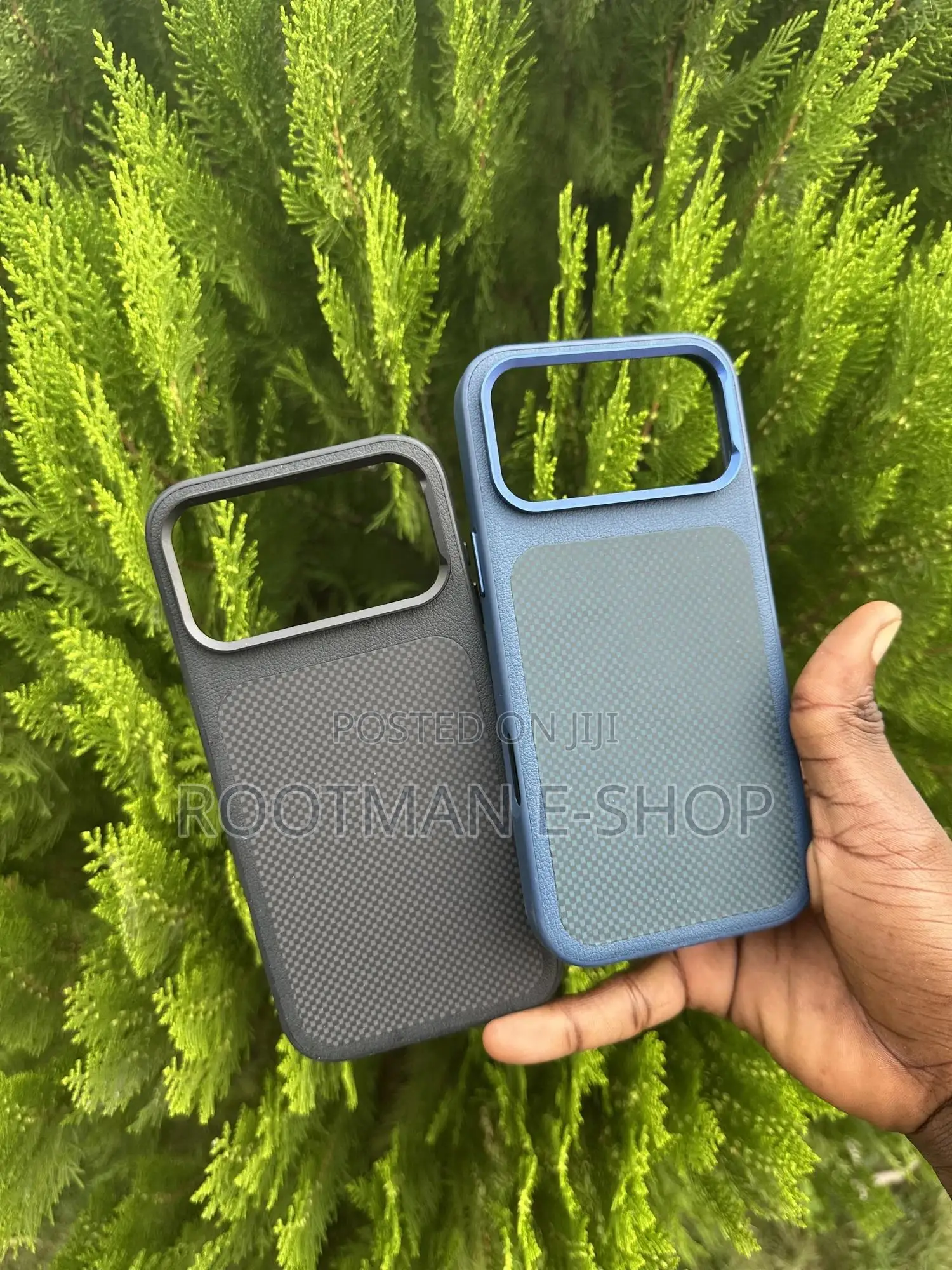 Vegan Leather Cases With Thick Bumper for iPhone 17 Pro Max