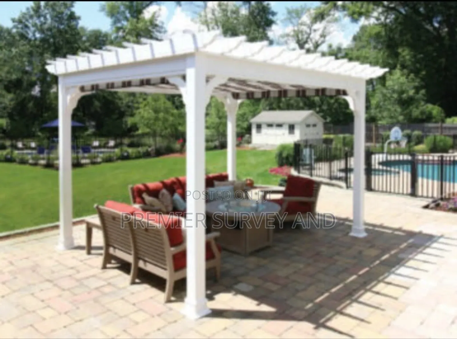 Wooden Pergola For Outdoor Relaxation
