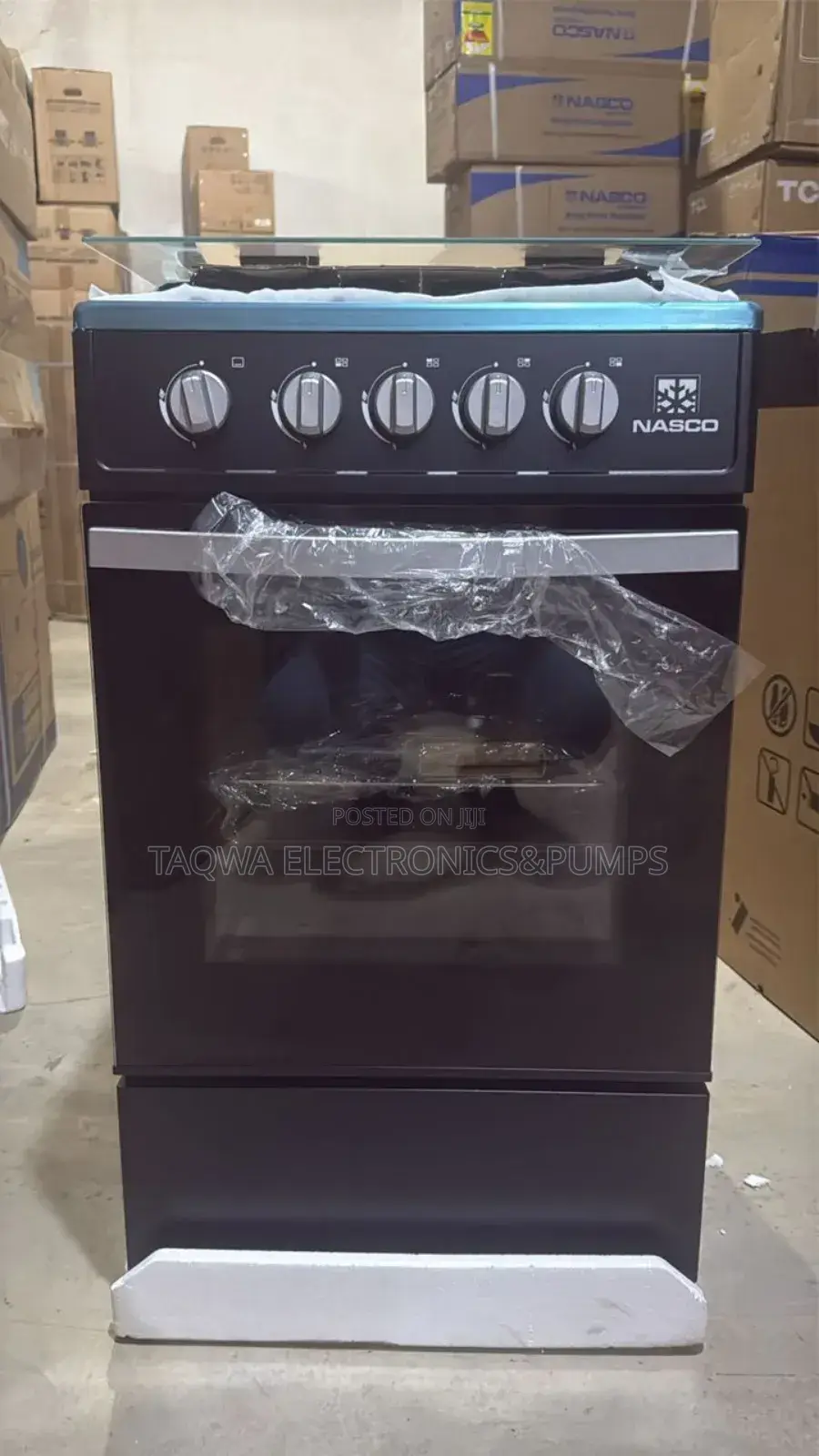 Nasco 4 Burner 50x50 Gas Cooker