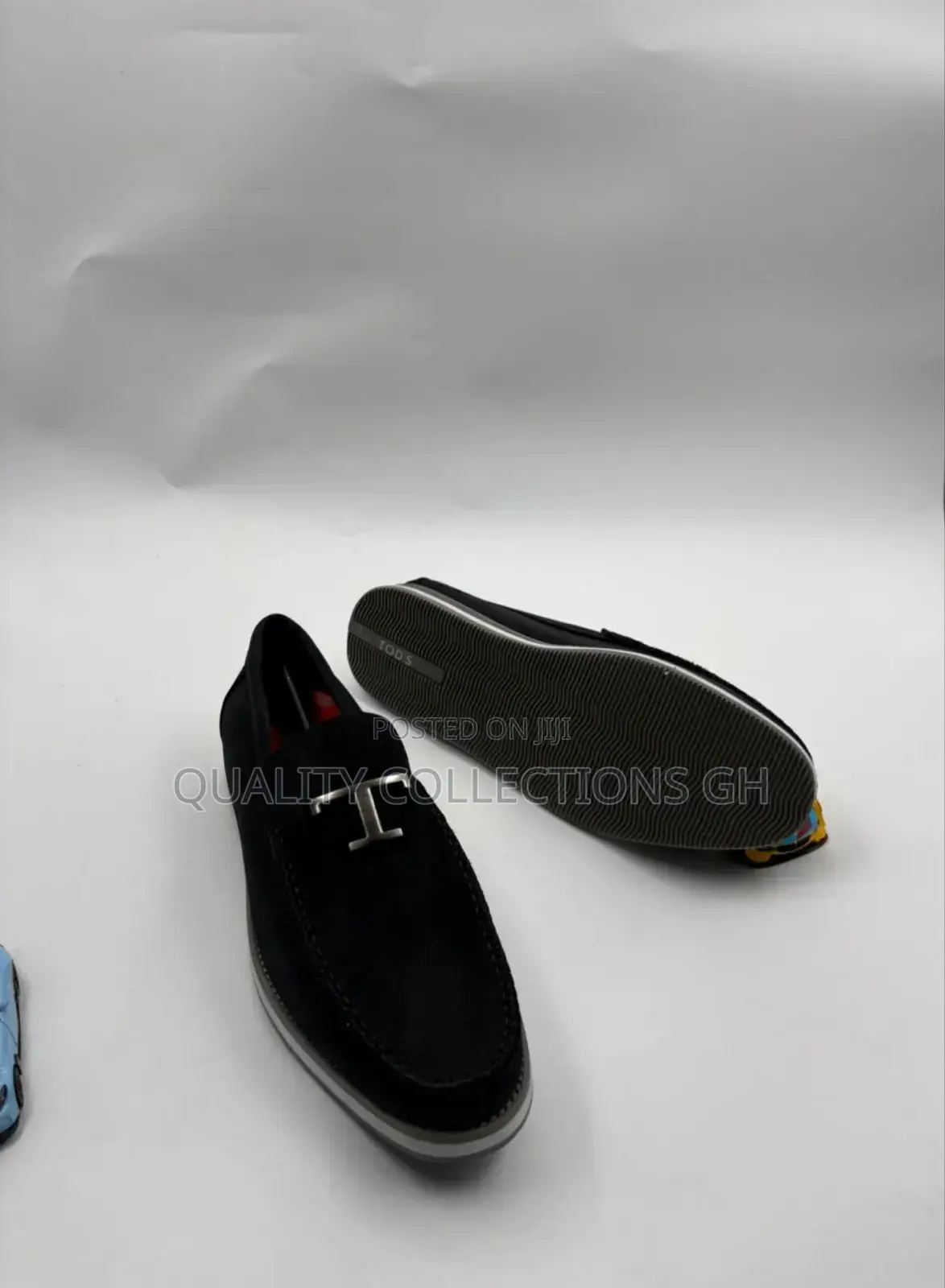 Tods Black Loafers
