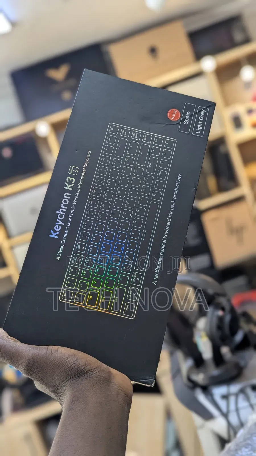 Keychron Version 2, 84 Keys Ultra-Slim Wireless Bluetooth