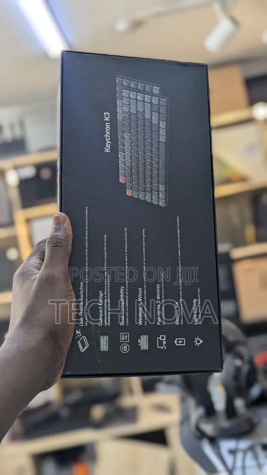 Keychron Version 2, 84 Keys Ultra-Slim Wireless Bluetooth