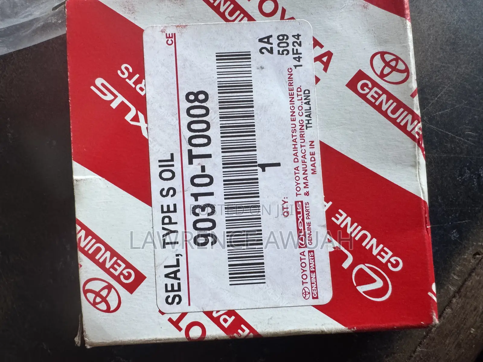 Toyota Hilux Original Toyota Gearbox Seal