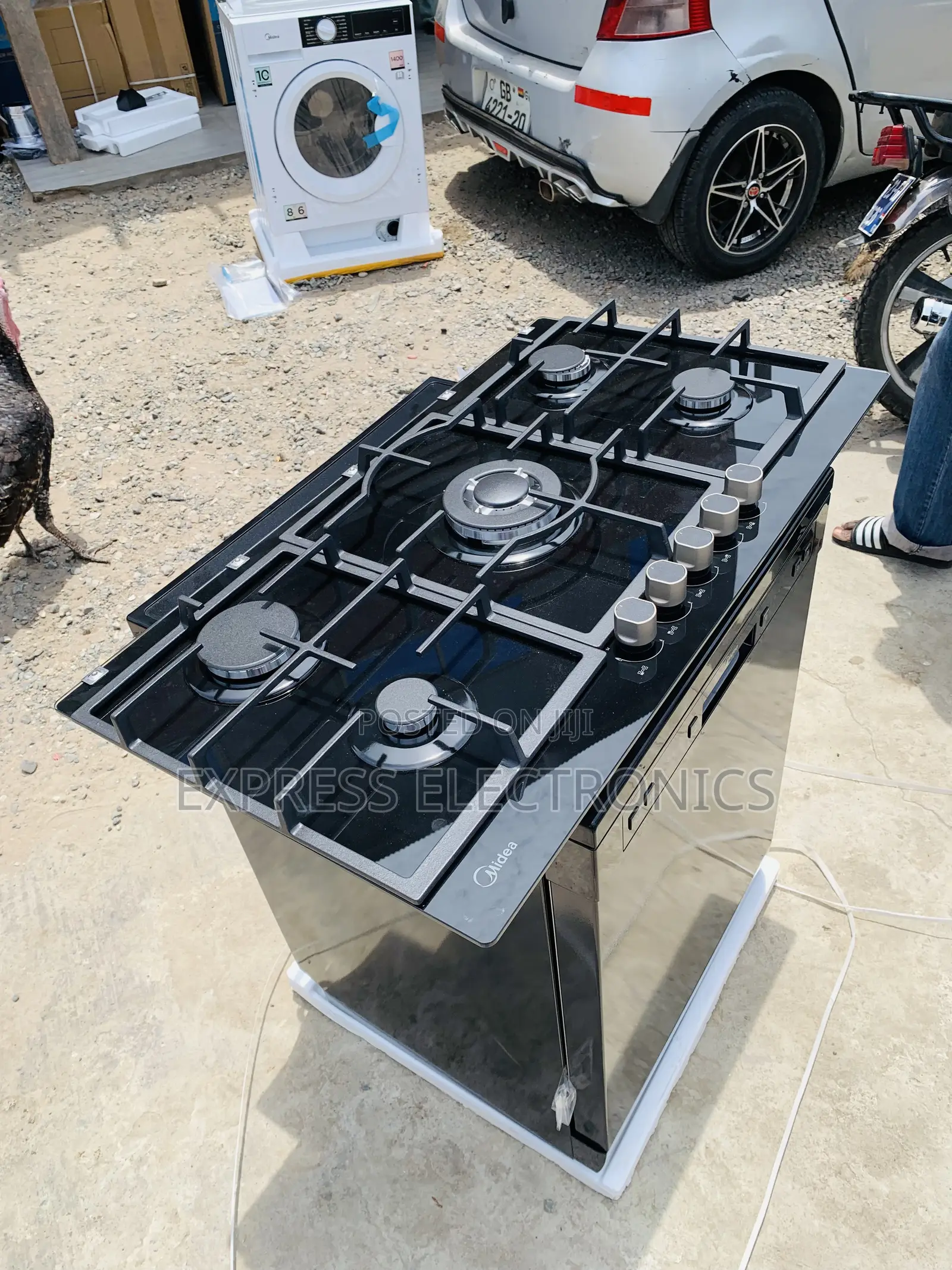 Purchase the New Midea Gas Cooker Built in 90cm 90g50me
