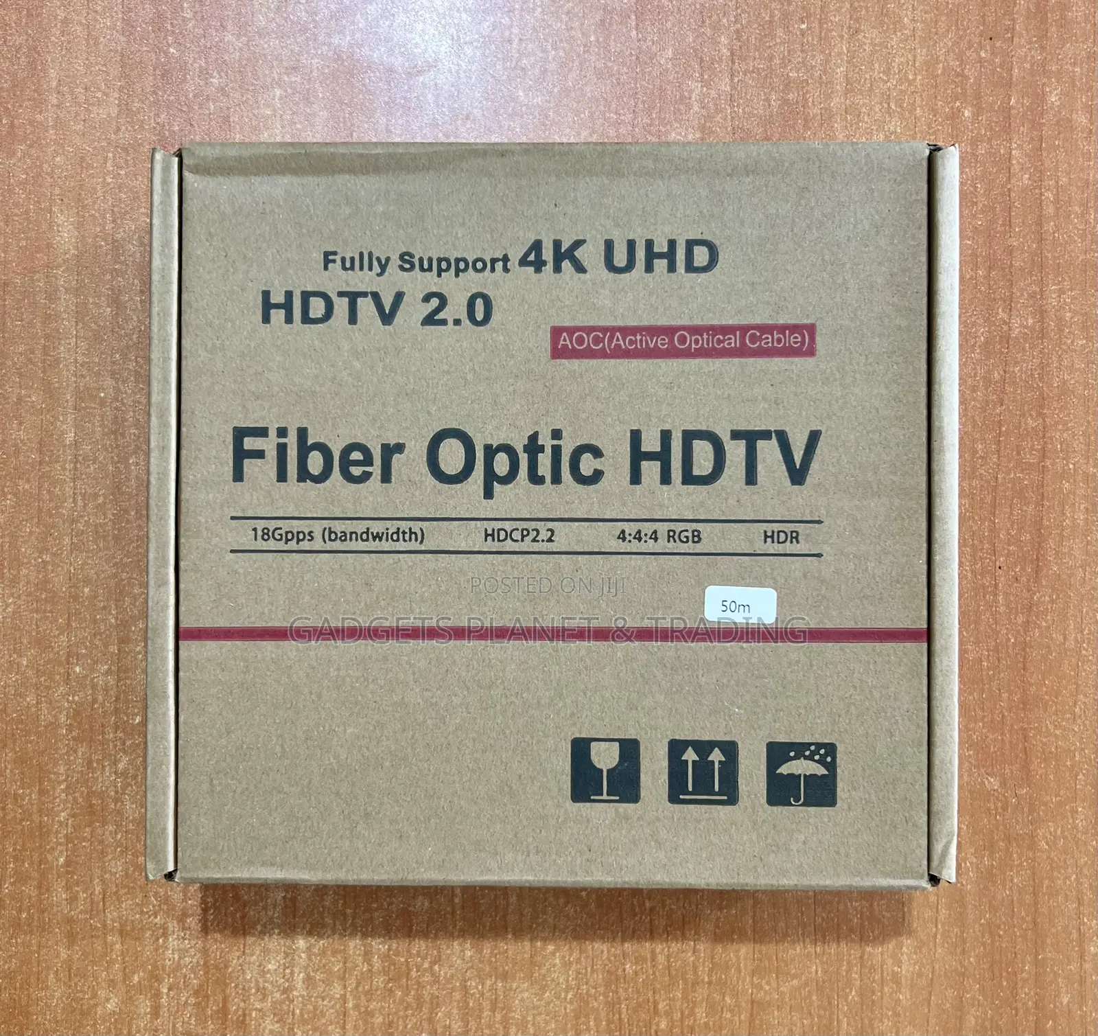 Fibre Optic Uhd Hdmi Active Optical Cable - 50m