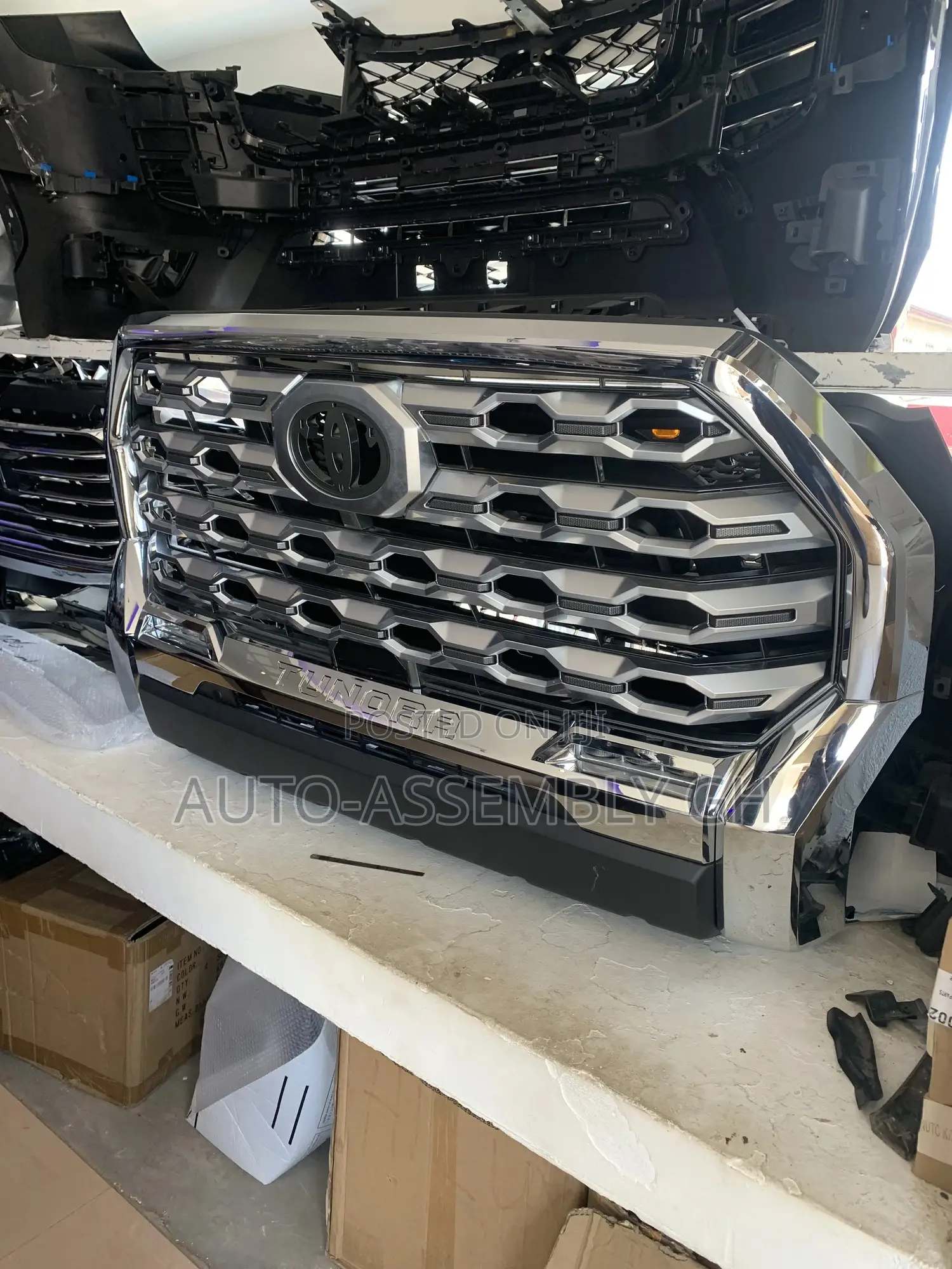 Toyota Tundra Front Bumper Complete 2022,2023,2024,2025,2026