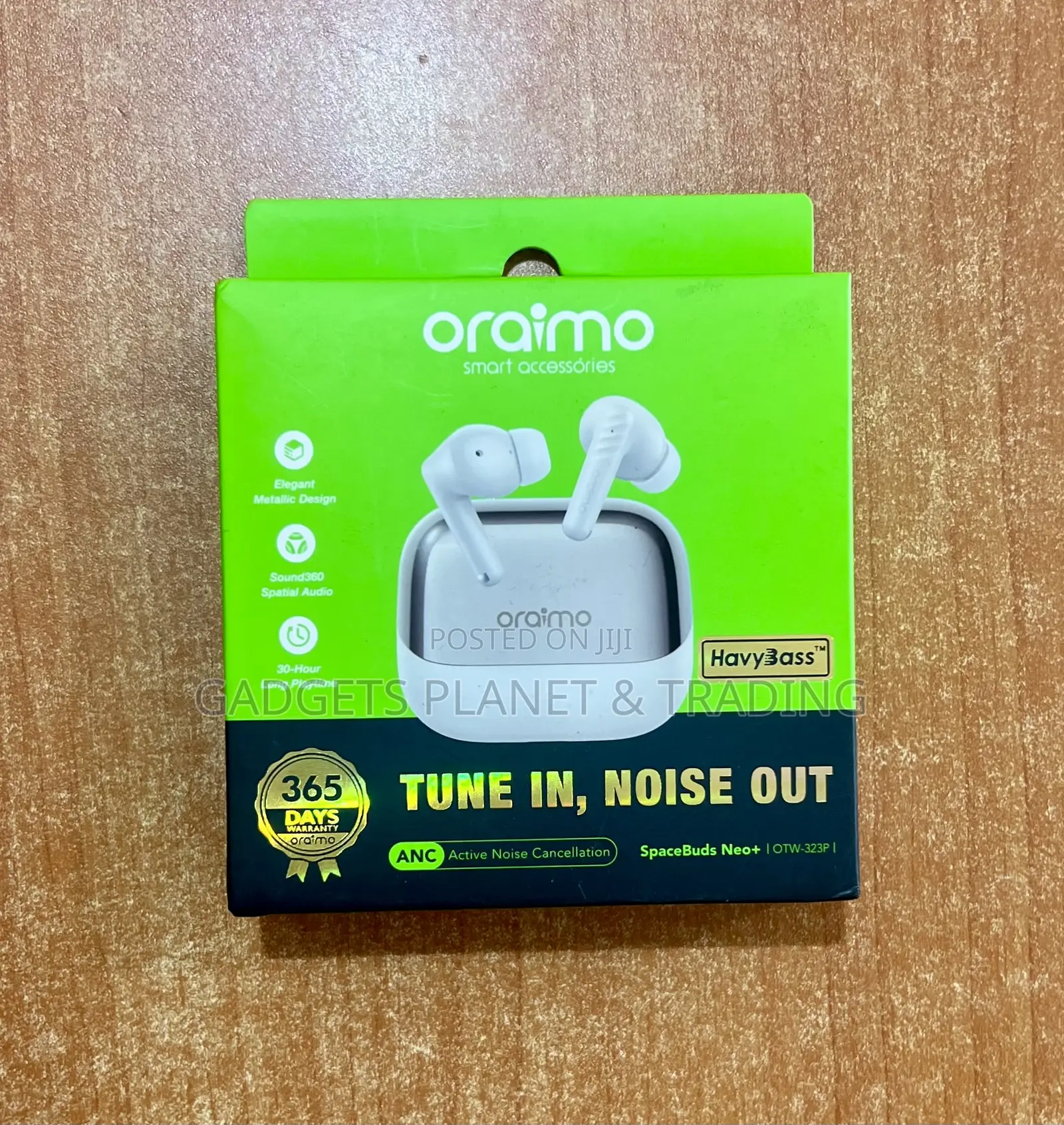 Oraimo Spacebuds Neo+ Anc Spatial Audio True Wireless Earphones - 323p