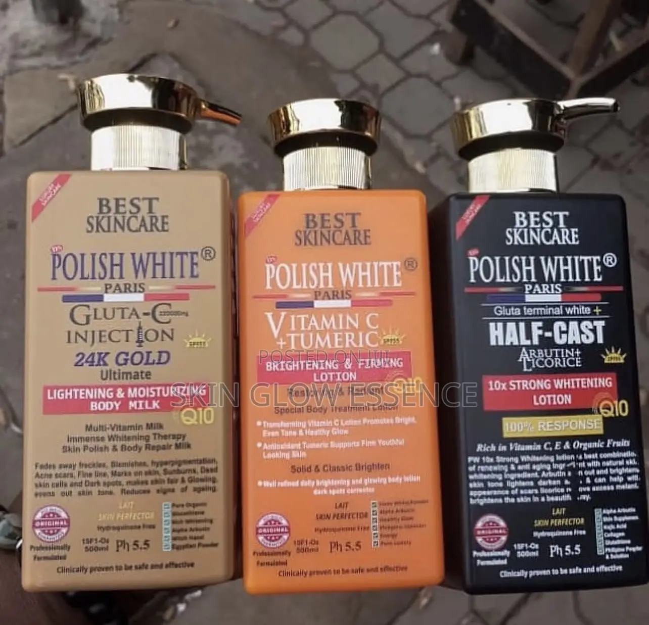Polish White Lotion
