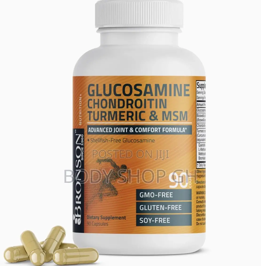 Glucosamine Chondroitin + Turmeric + MSM Advanced Joint Formula 90pcs