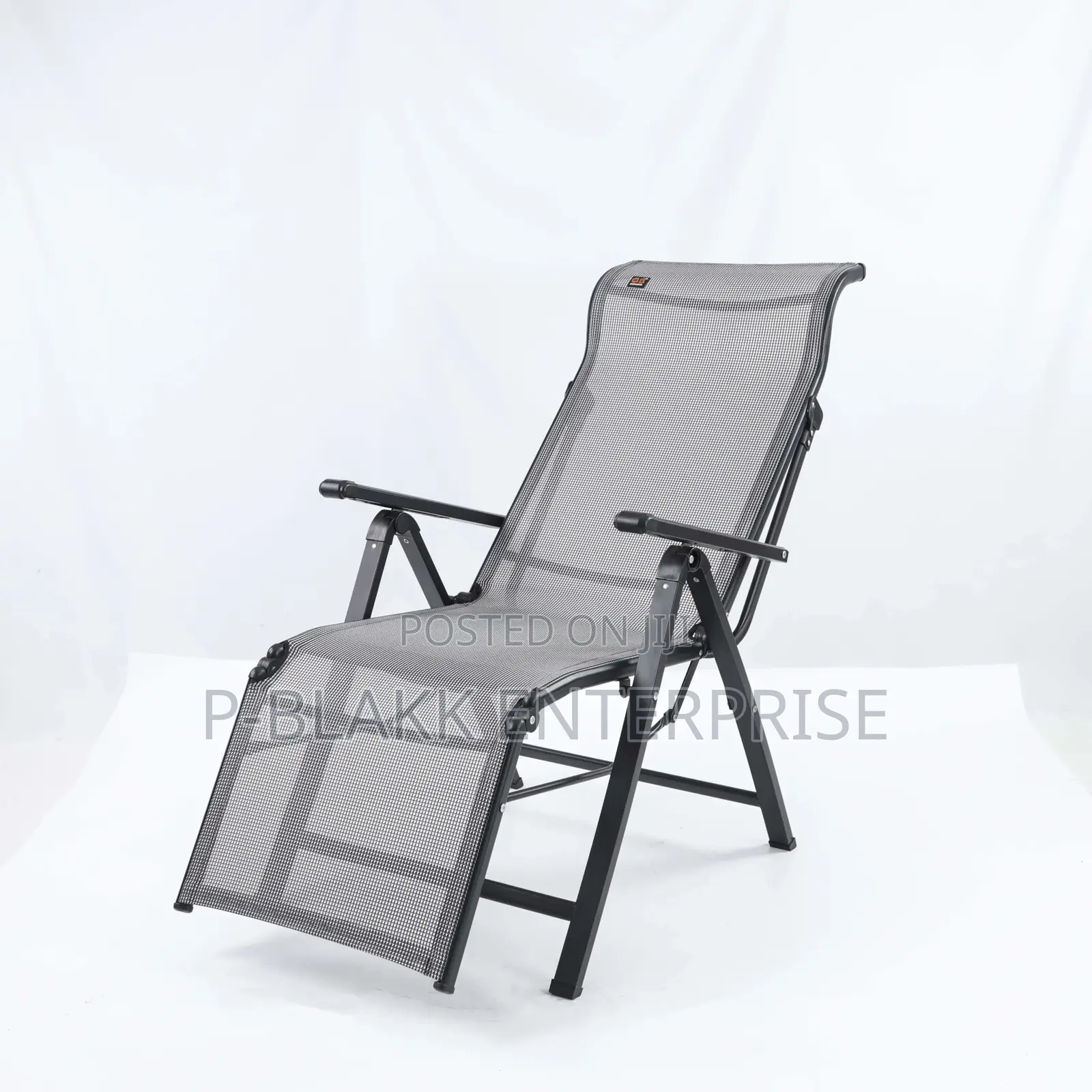 Modern Metal Foldable Lounge Lazy Chair