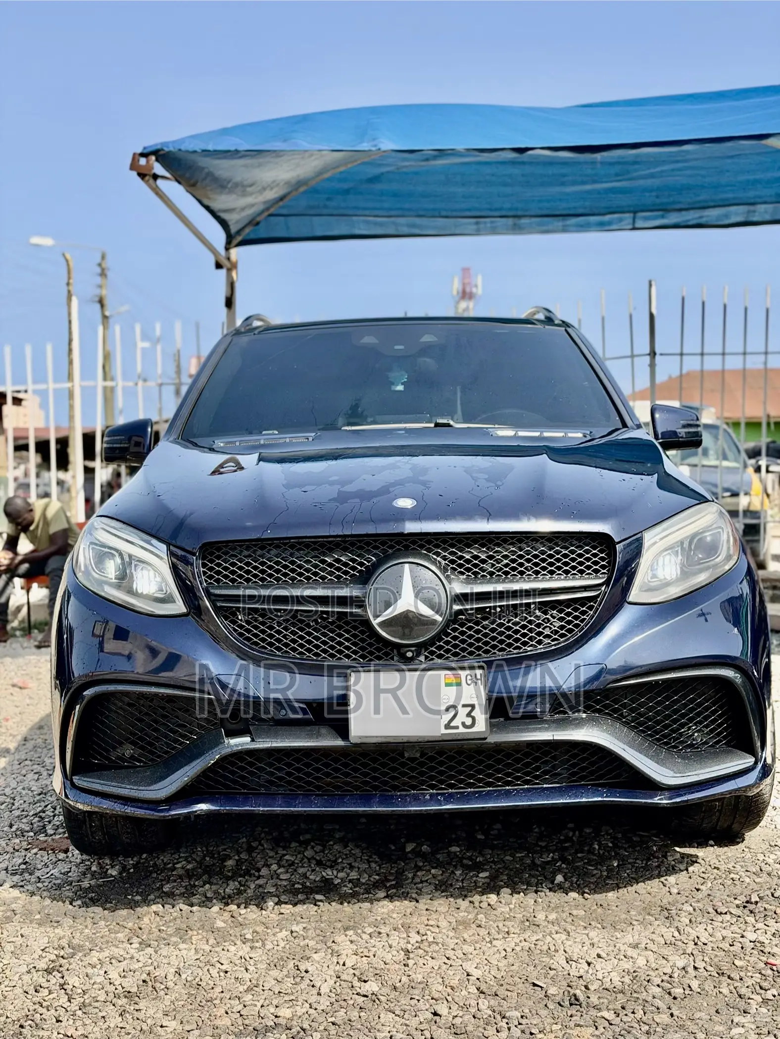 Mercedes-Benz GLE-Class AMG GLE 63 S 4MATIC 2016 Blue