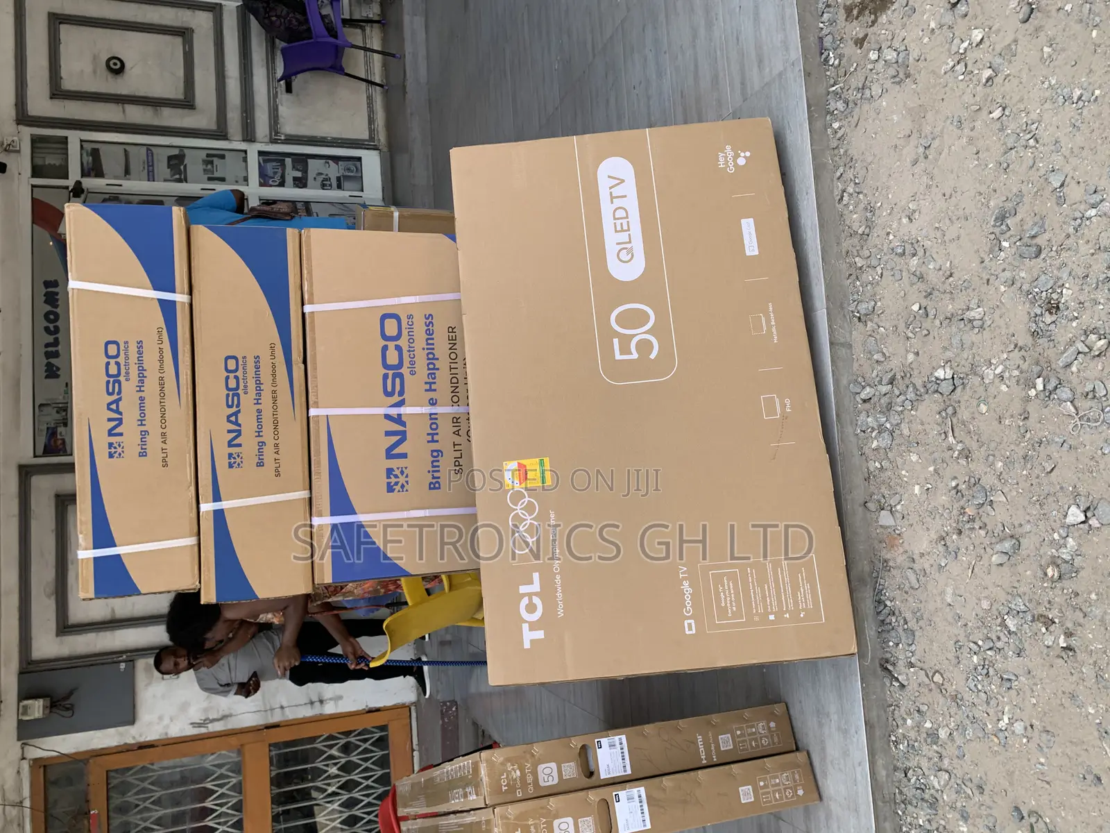 Premium Sleek TCL Qled Android Frameless 50 Inch 50s5k Tv