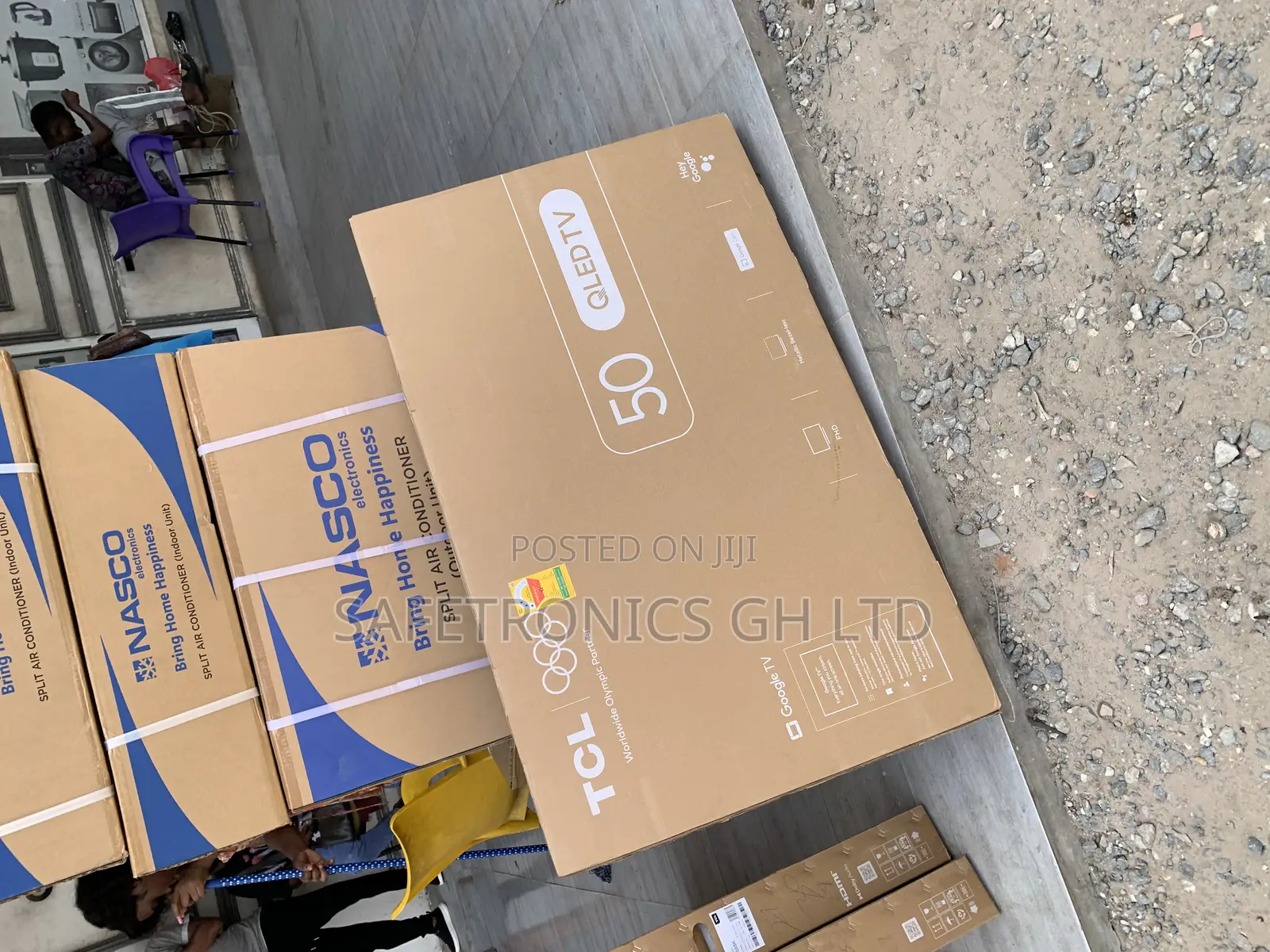 Premium Sleek TCL Qled Android Frameless 50 Inch 50s5k Tv