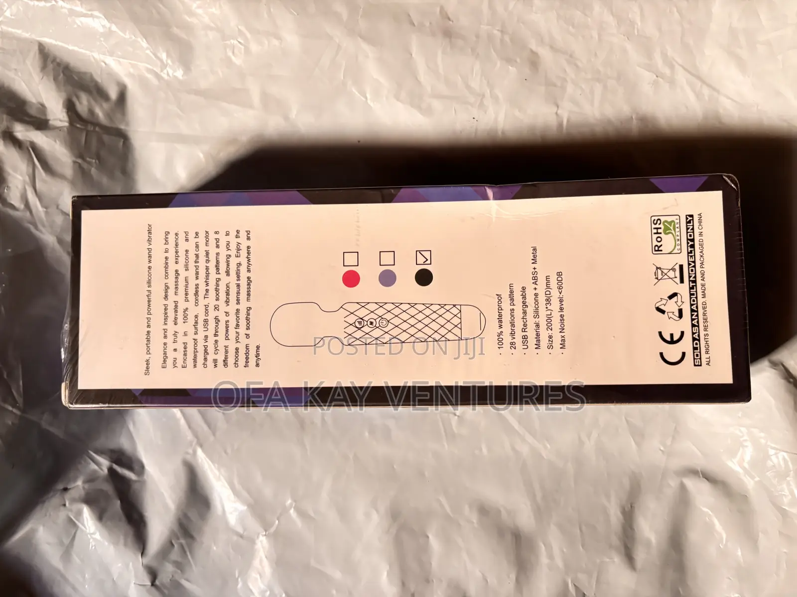 Rechargeable Magic Vibrator Dildo