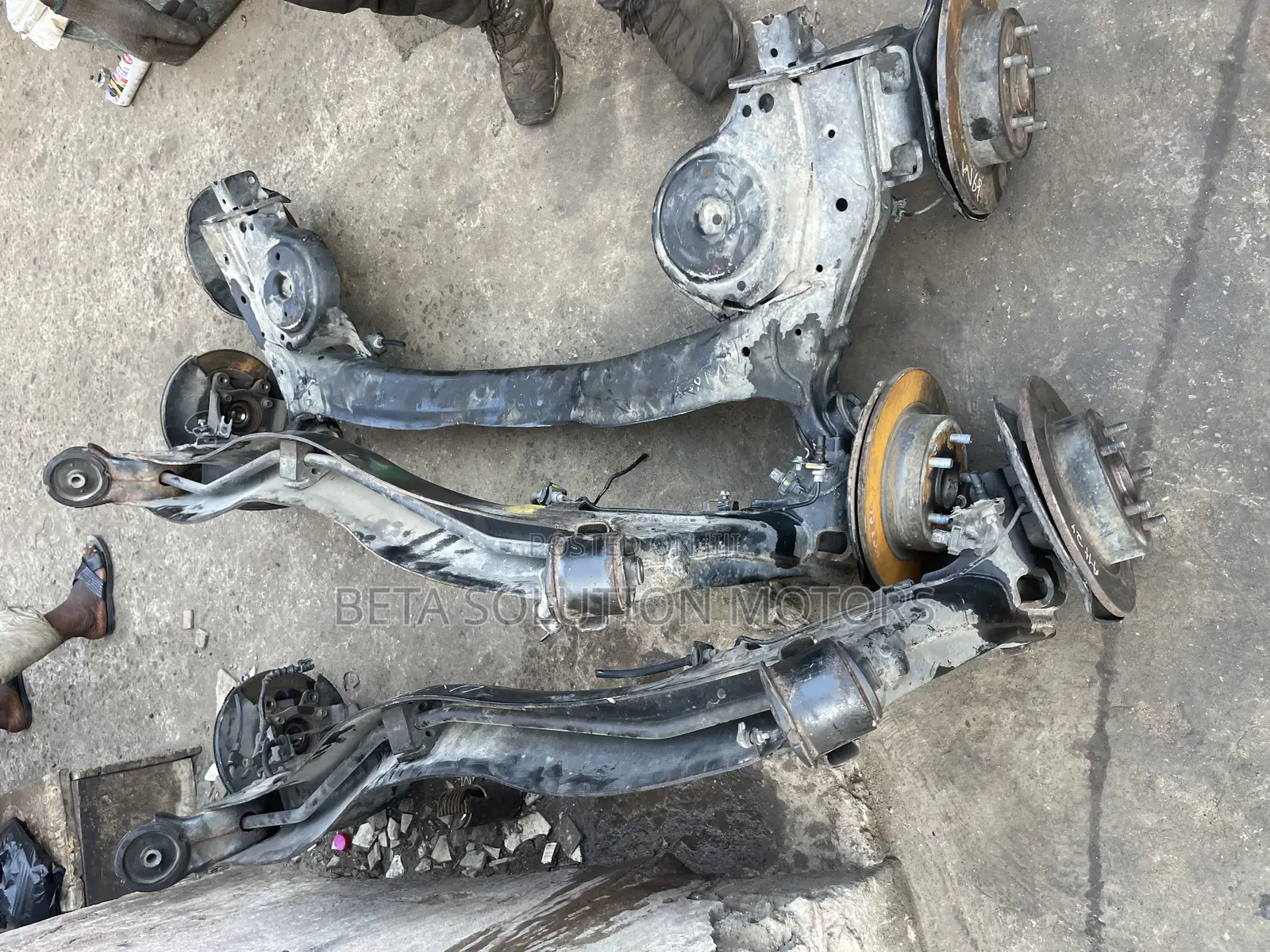 Honda Hr-v Back Beam Complete