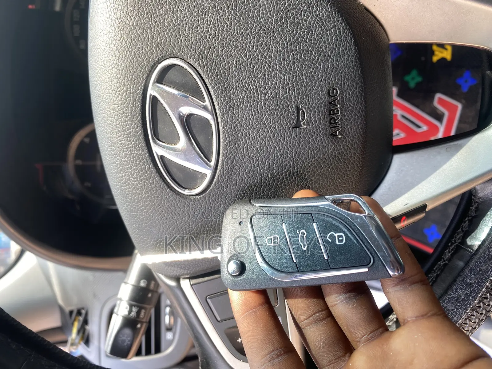 Hyundai Accent Remote Key