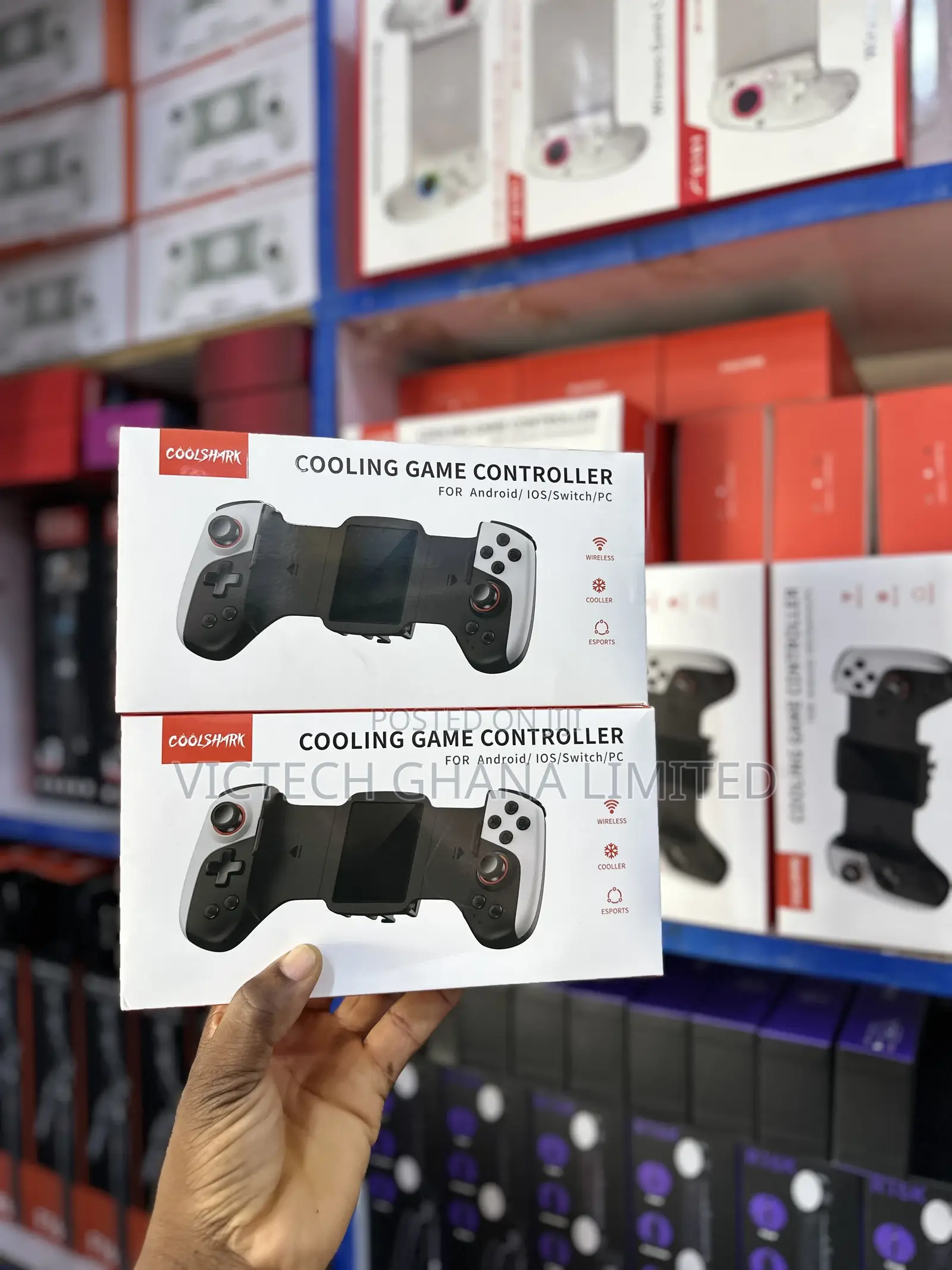 Cooling Game Controller