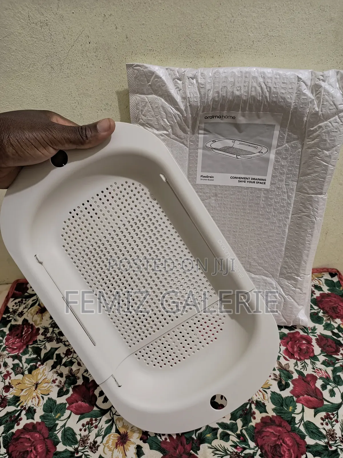 Oraimo Flexdrain Adjustable Thickened Strainer Basket