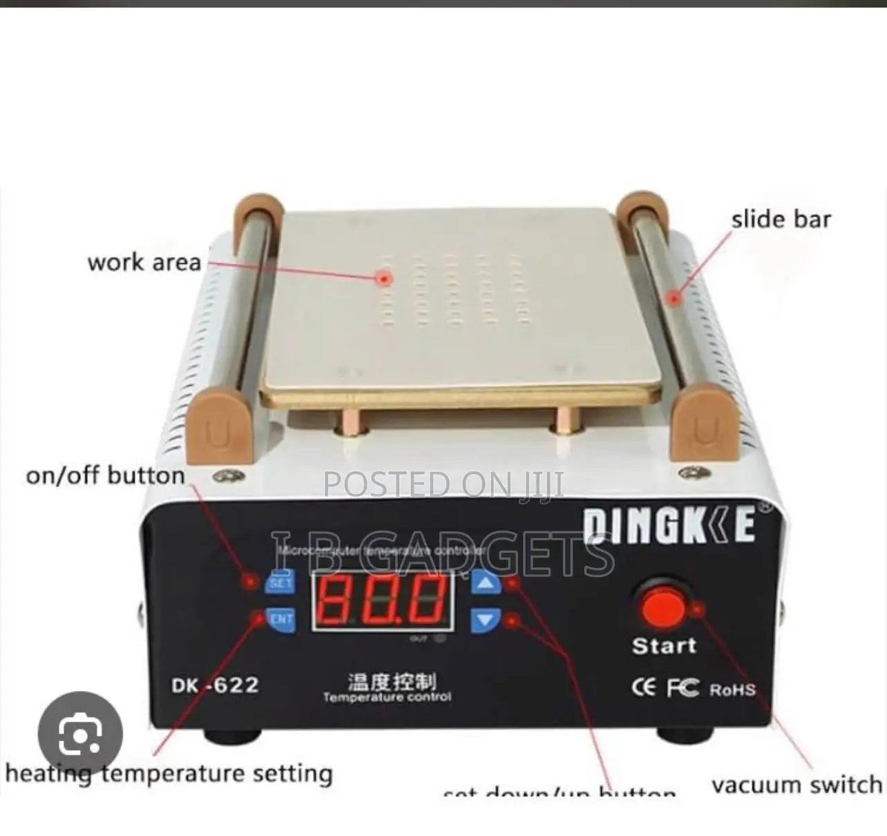 Dk-622 LCD Screen Separation