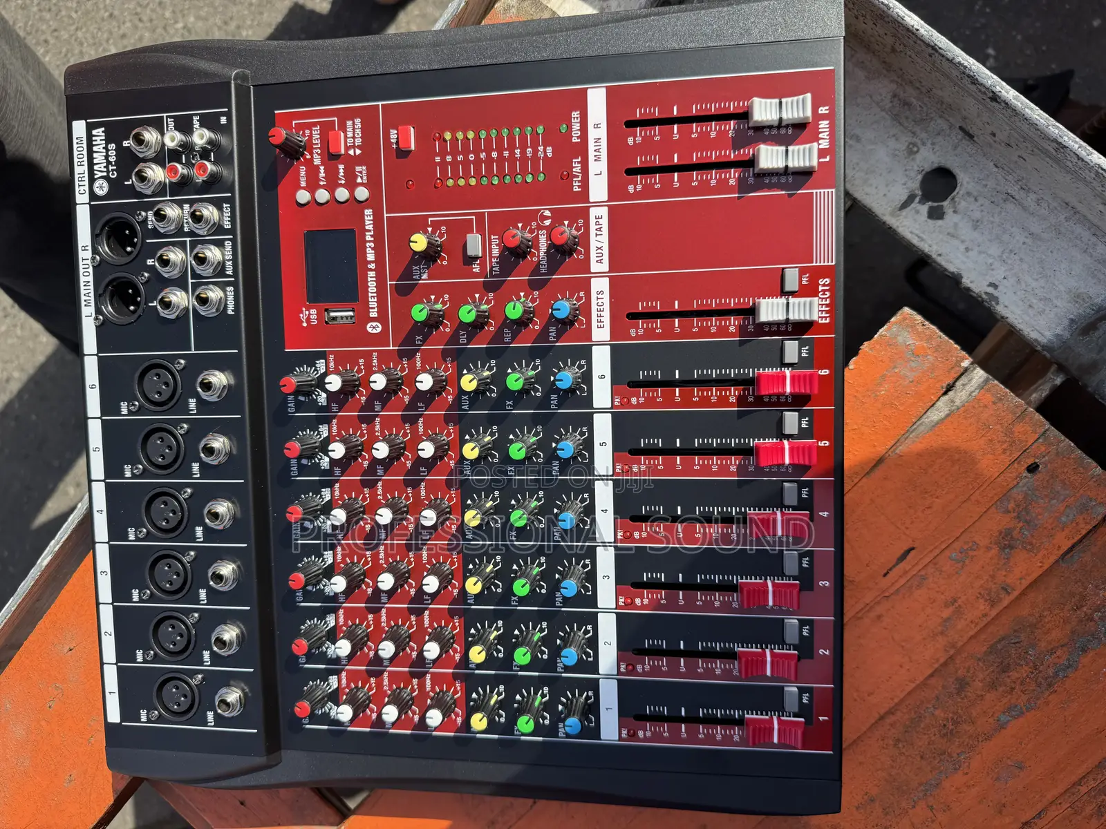 Yamaha Ct-60s 6-Channel Professional Audio Mixer Console