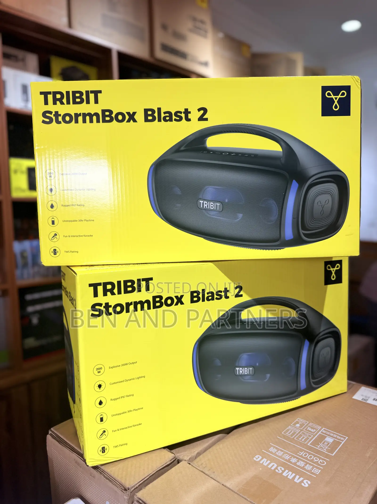 Tribit - Stormbox Blast 2, 200w Bluetooth Speaker.