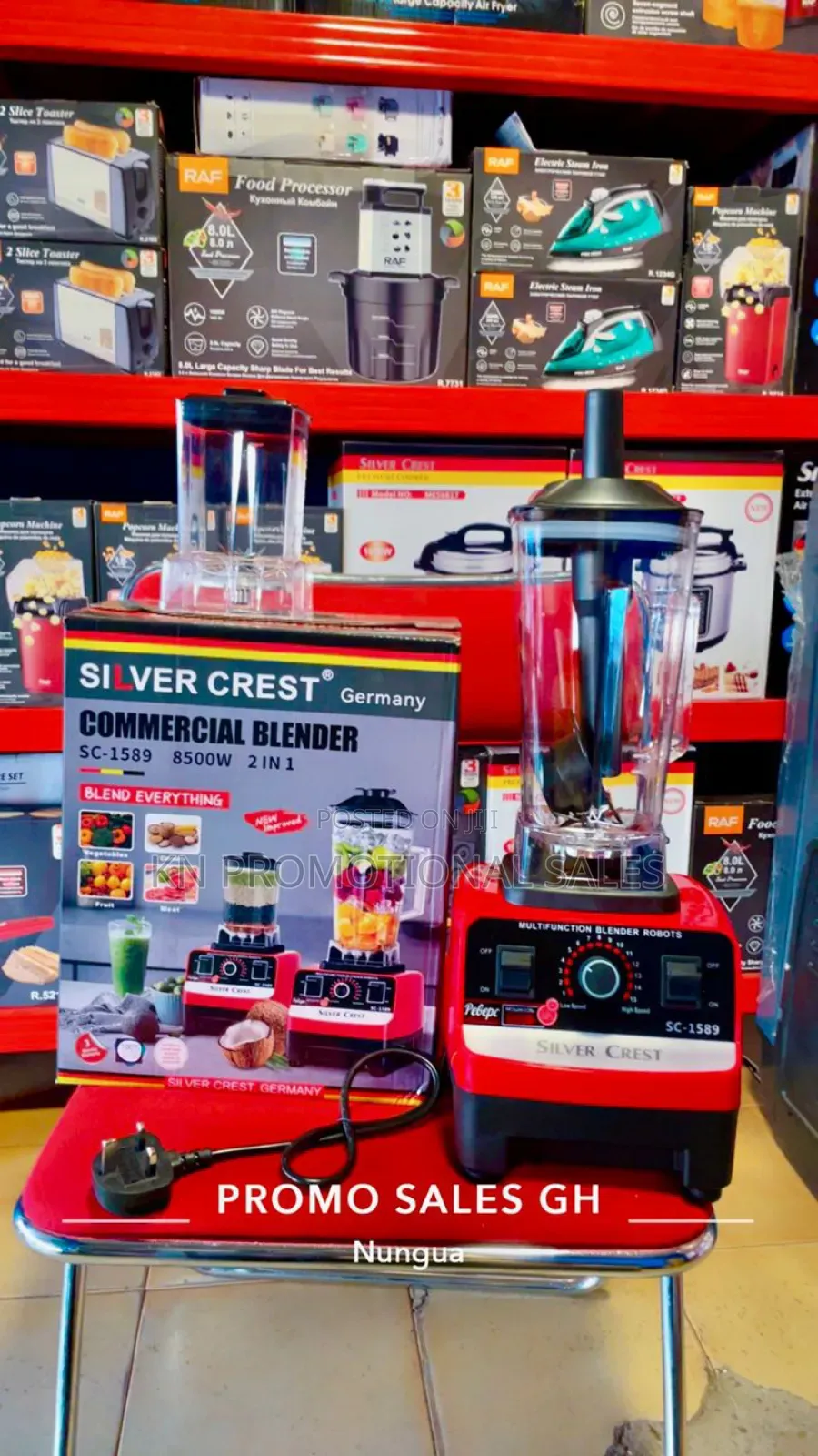Silver Crest Blender Promotion