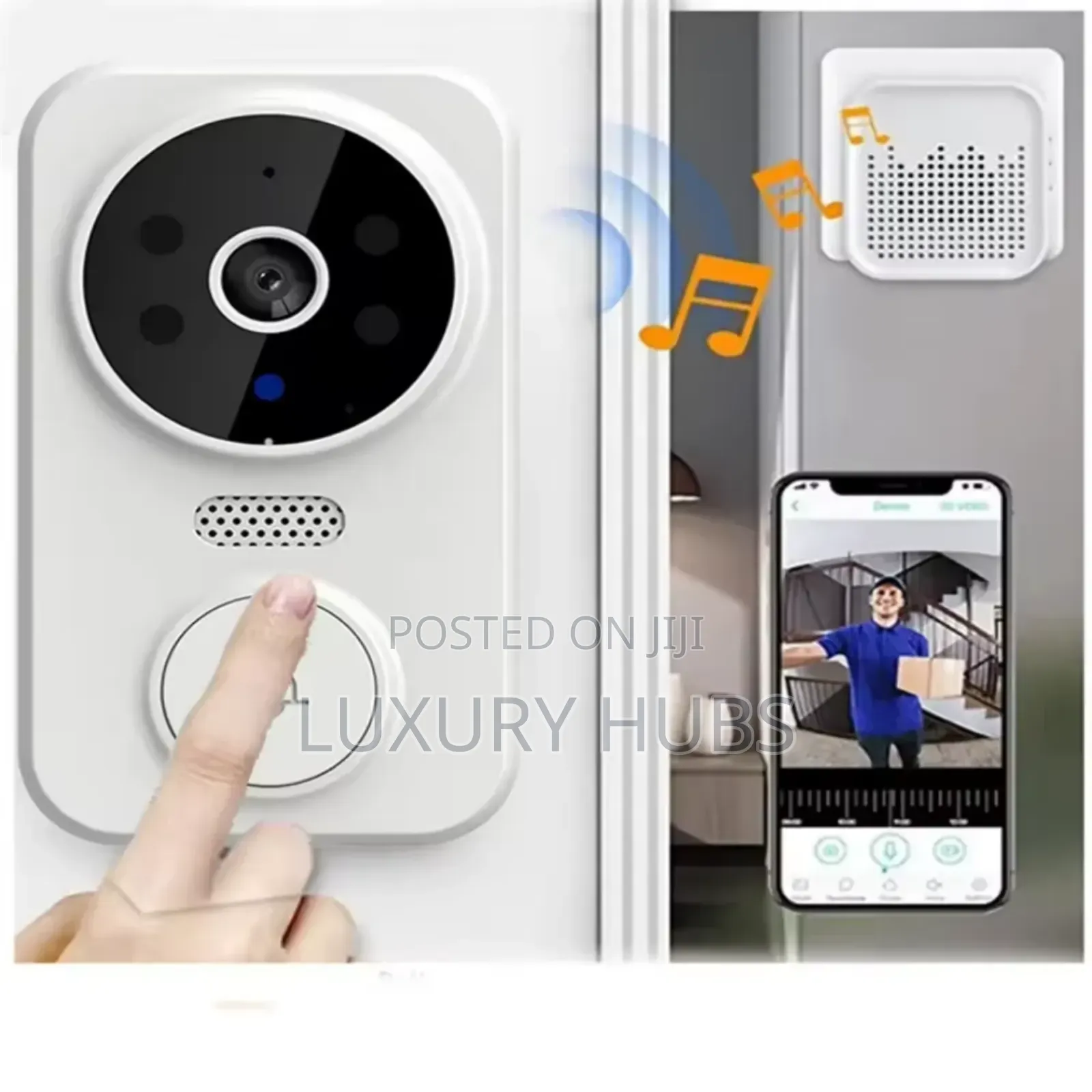 Smart Security Camera Doorbell