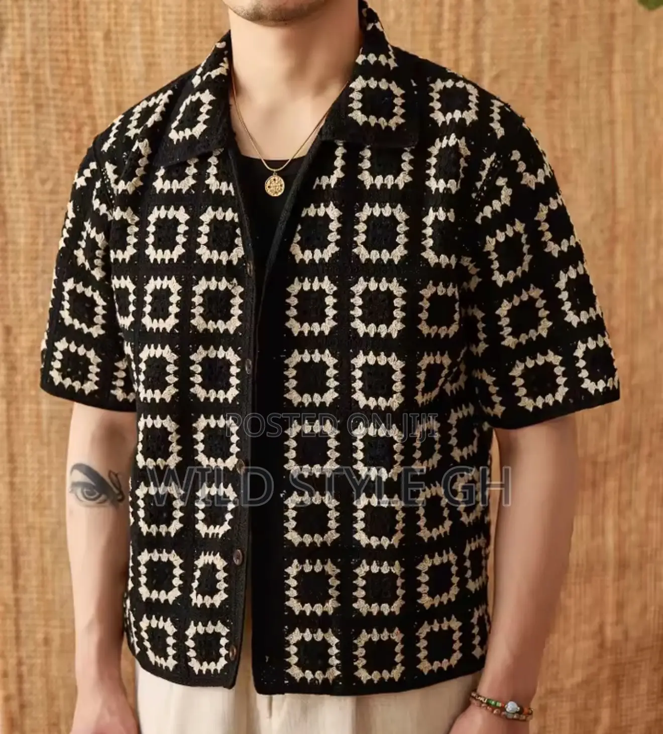 Quality Crochet Knit Shirts