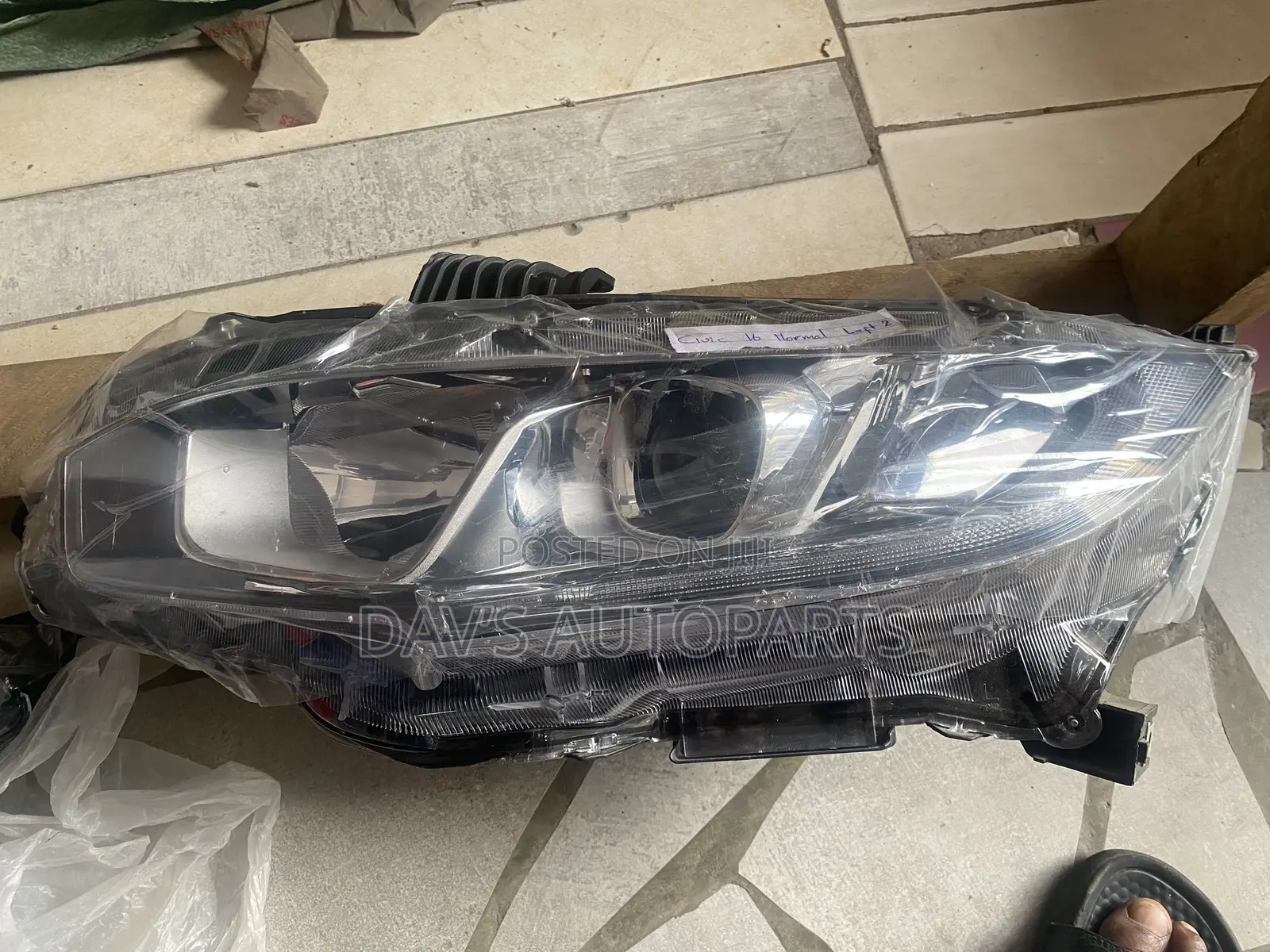 Honda Civic 2016 Headlight Driver Side