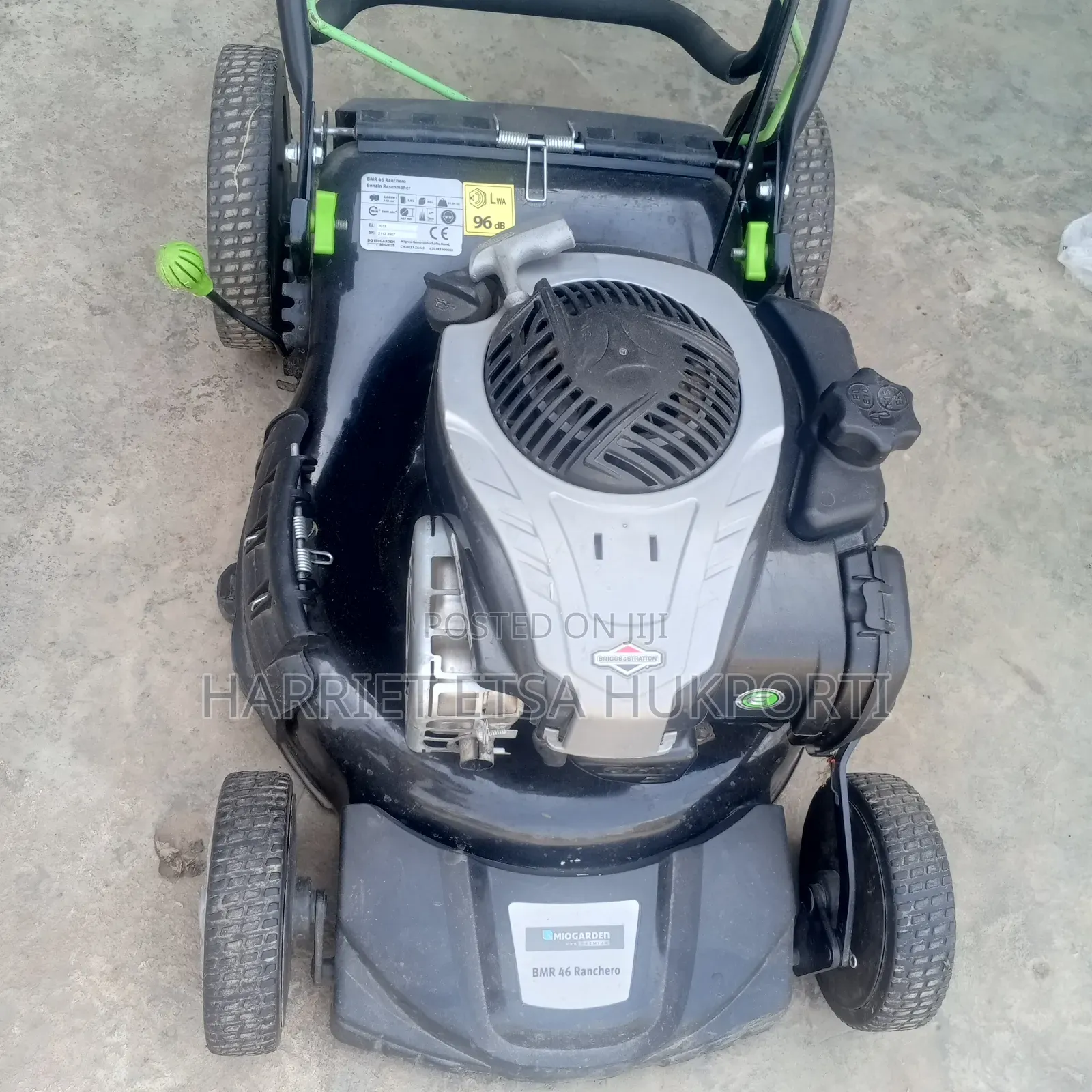 Briggs Stratton BMR 46 Ranchero Miogarden Lawn Mower From Germany