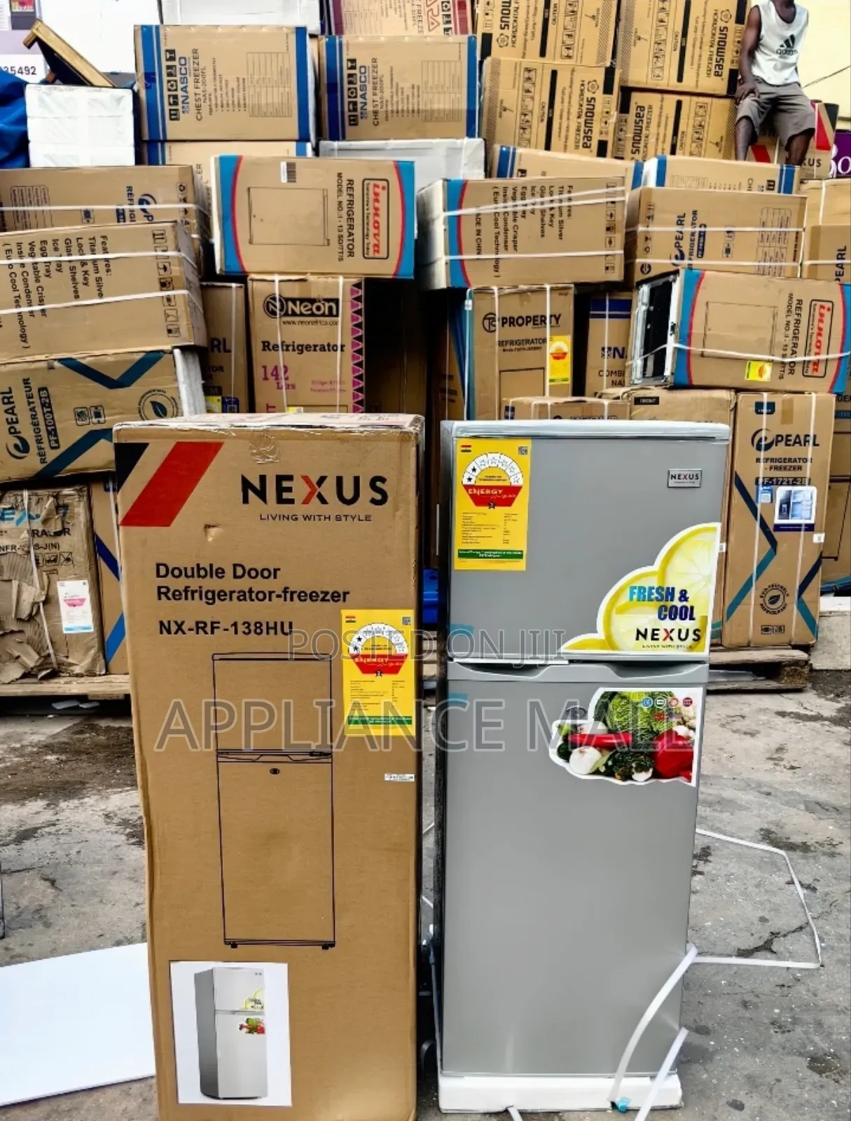 Nexus Fridge Rf-138hu (132l)