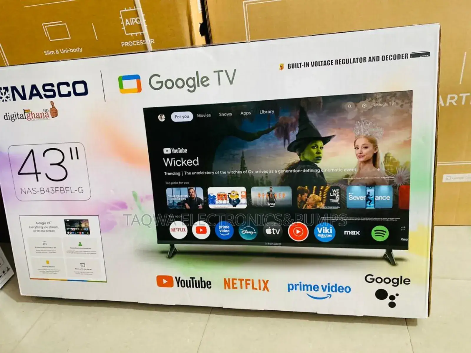 Slim Google Nasco Smart 43 Inch Tv