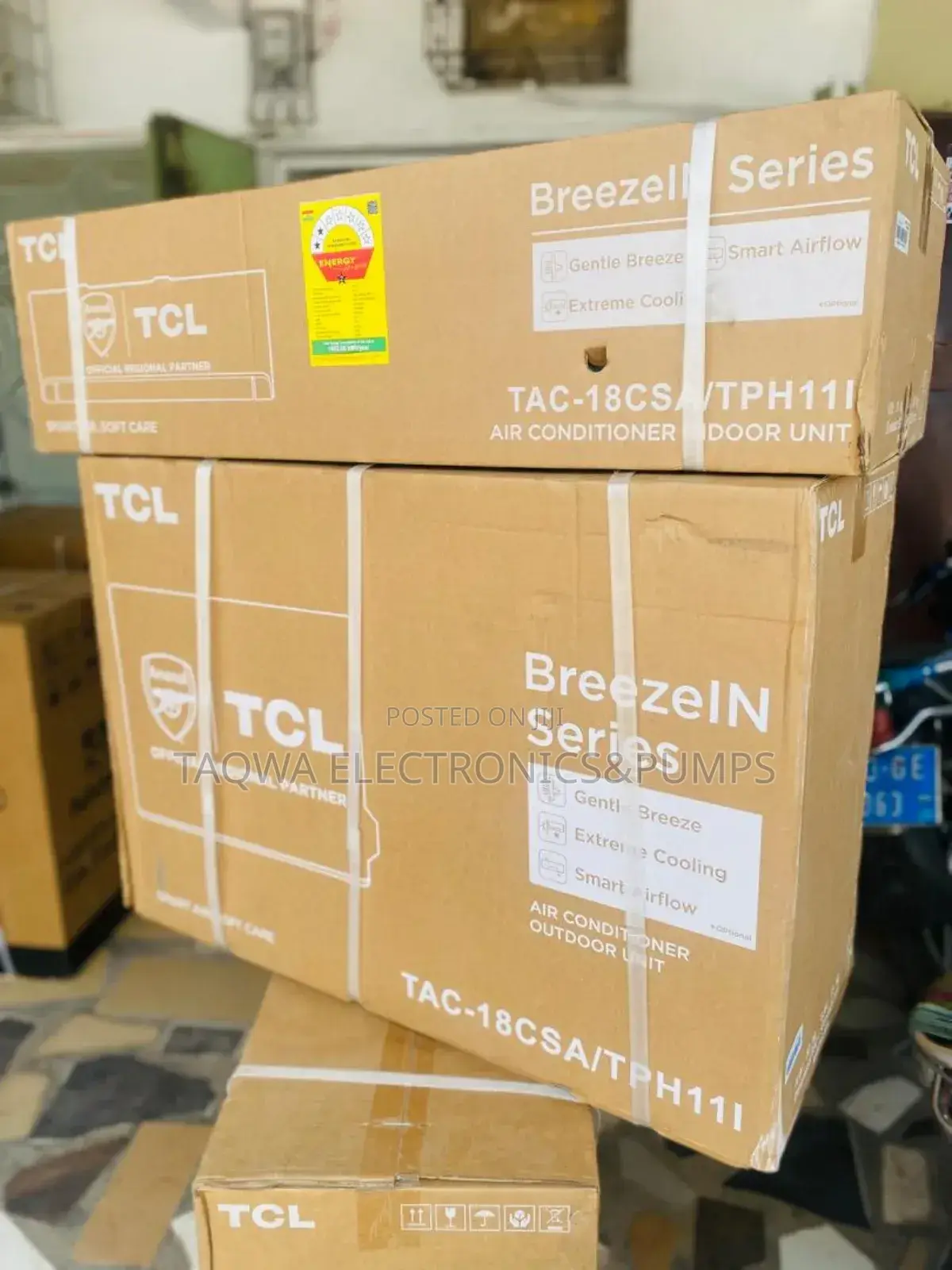 Style in Cooling TCL 2.0hp Inverter Air Conditioner
