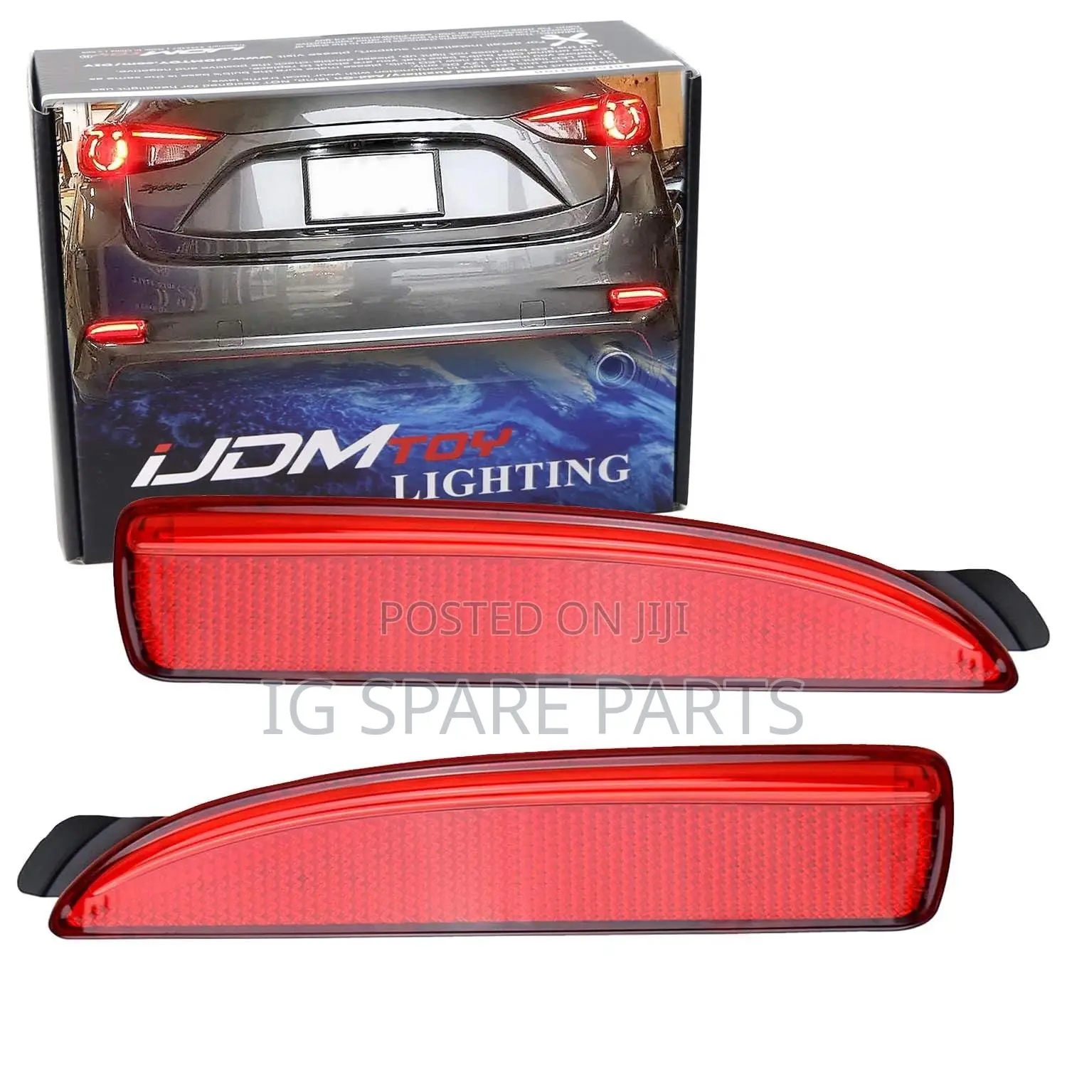 Toyota Yaris Ia 2017-2018 Rear Bumper Reflector