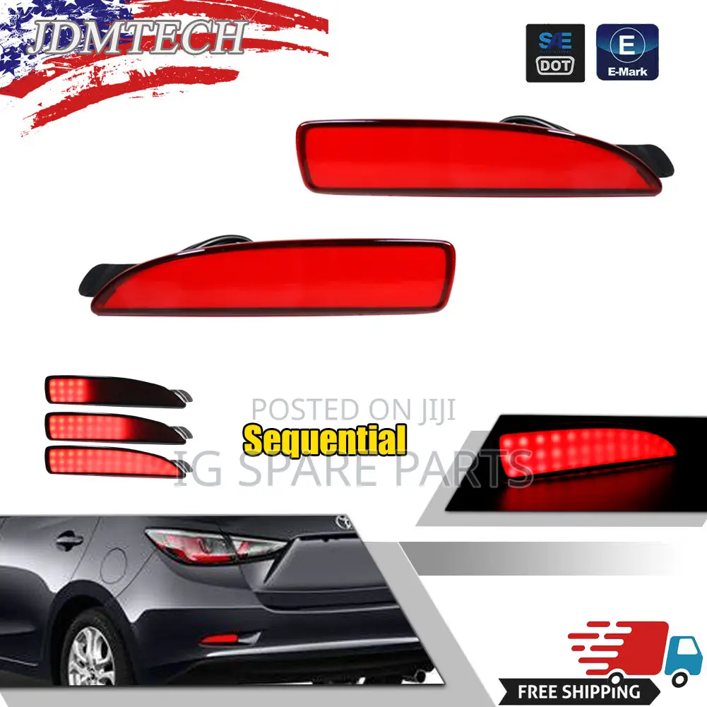 Toyota Yaris Ia 2017-2018 Rear Bumper Reflector