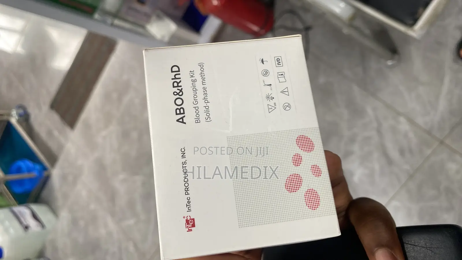 Abo RHD Blood Grouping Kit (Solid-Phase Method)