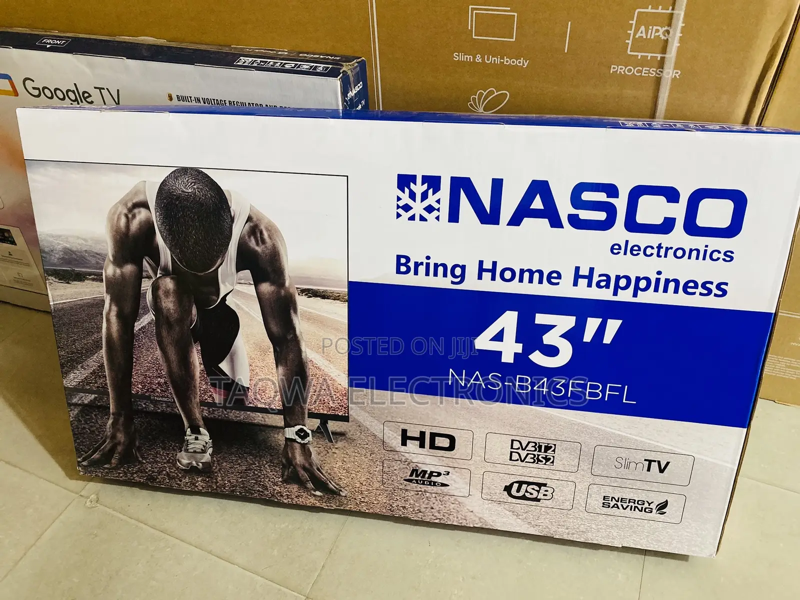 Much Affordable Nasco 43 Inch Digital Satellite Tv
